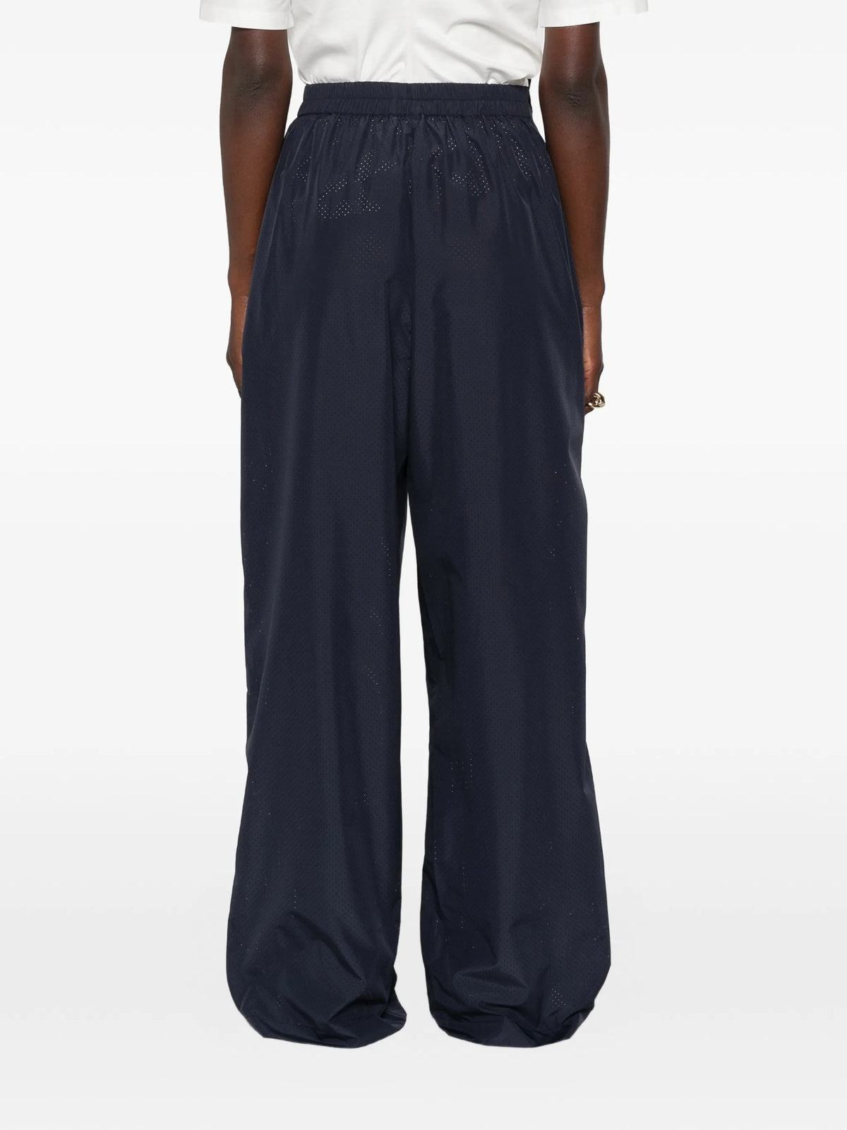 Baxter perforated track pants