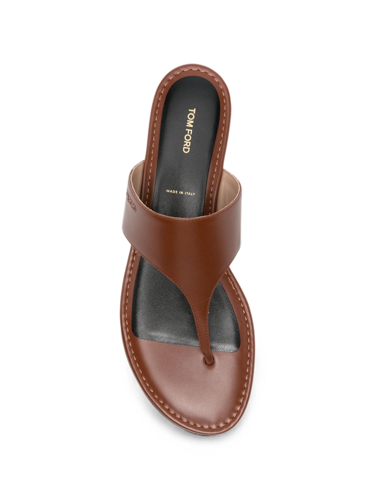open-toe leather sandals