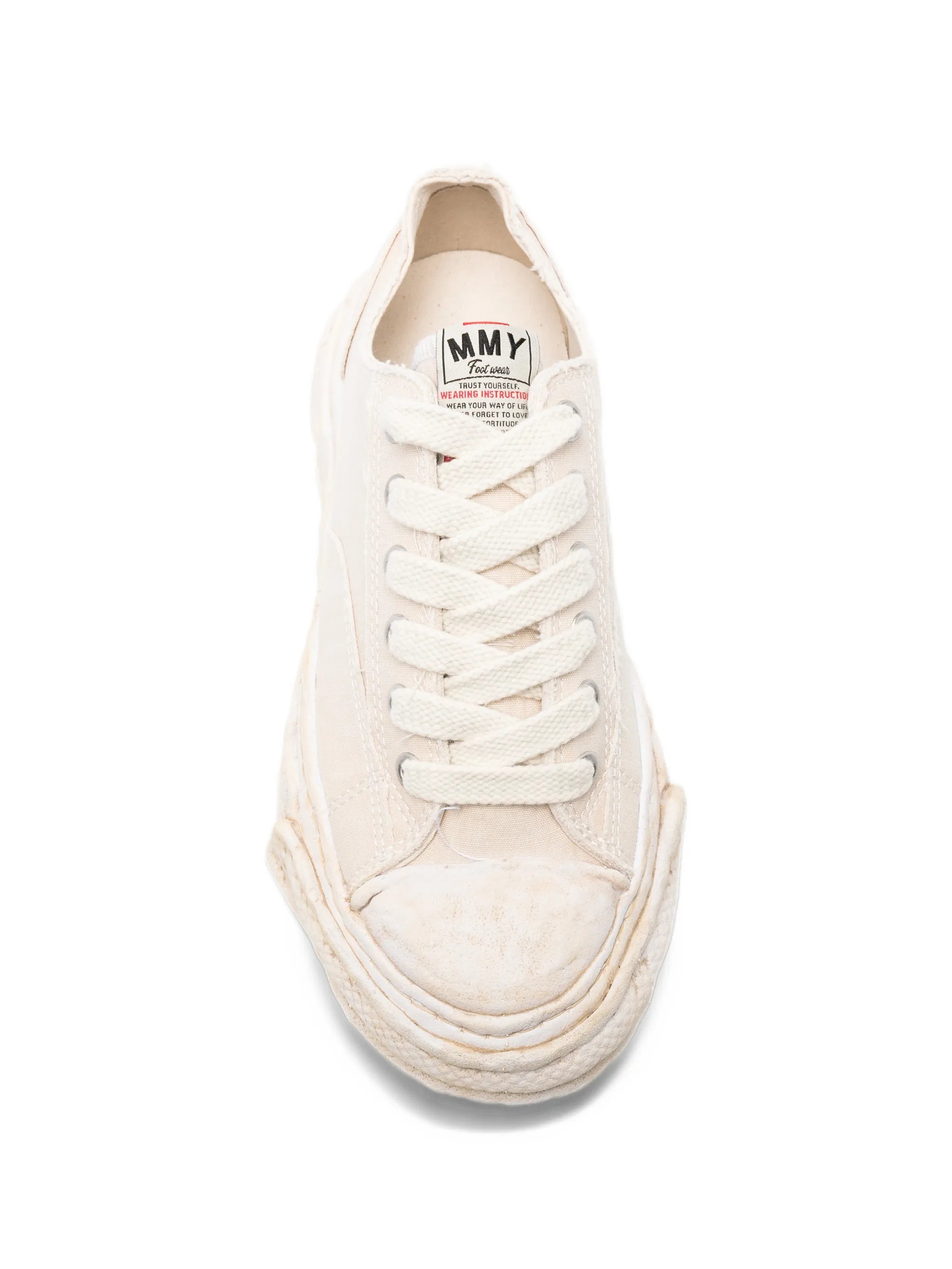 Peterson23 OG sole bleached canvas low-top sneakers