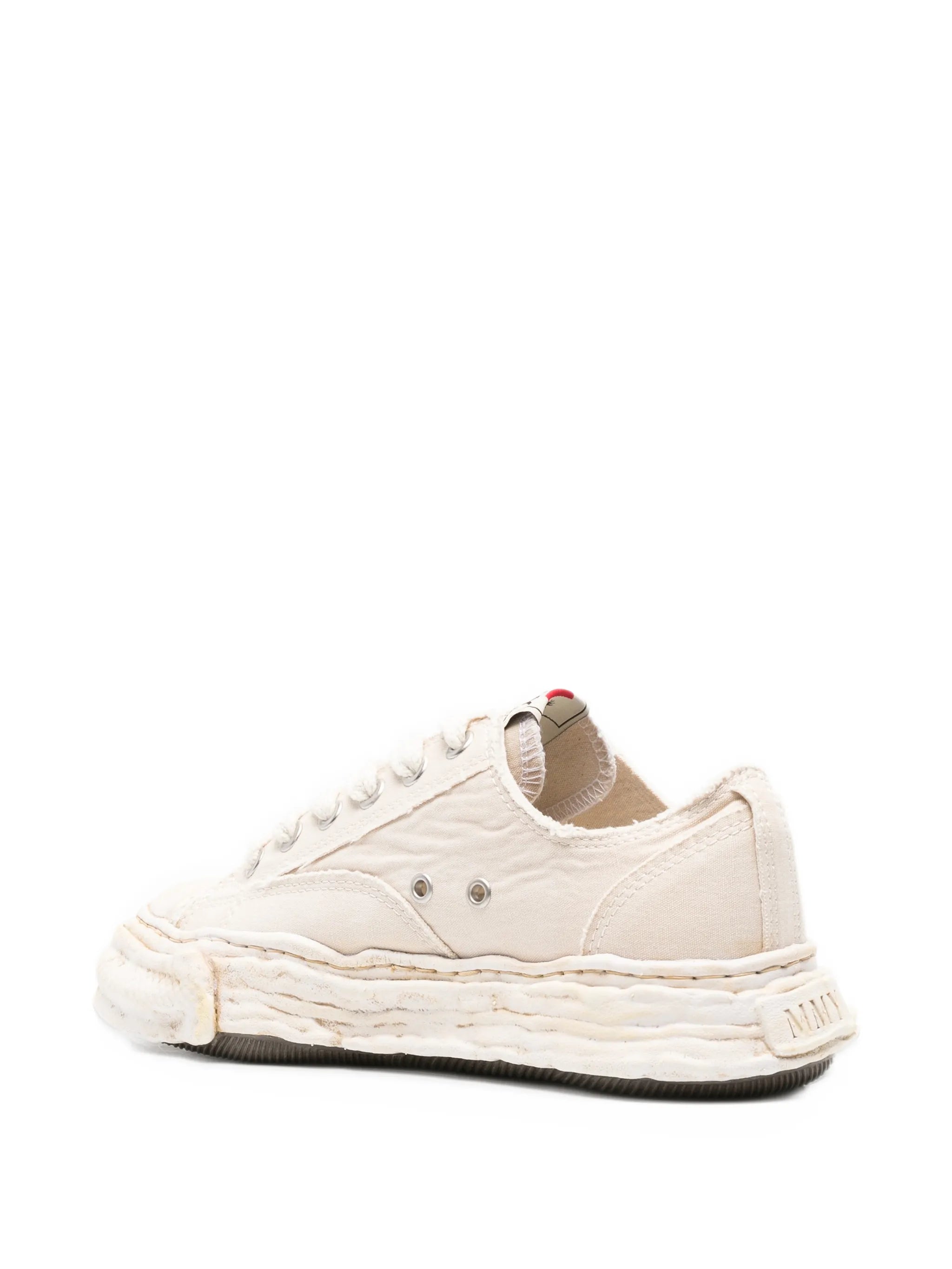 Peterson23 OG sole bleached canvas low-top sneakers