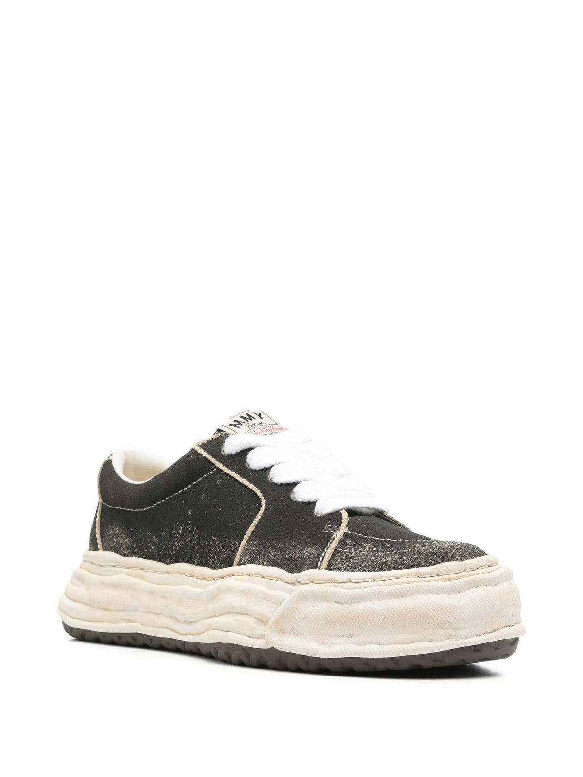 Eric overdyed suede sneakers