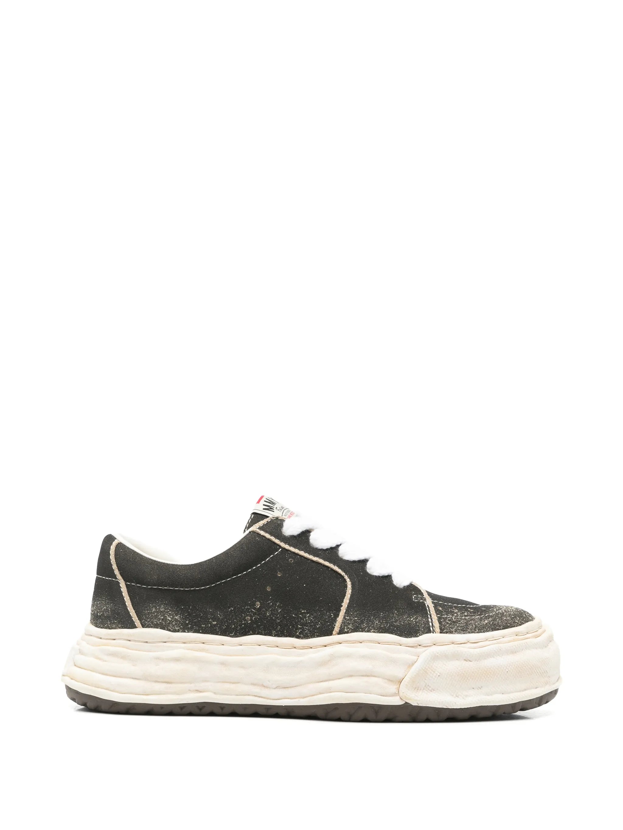 Eric overdyed suede sneakers