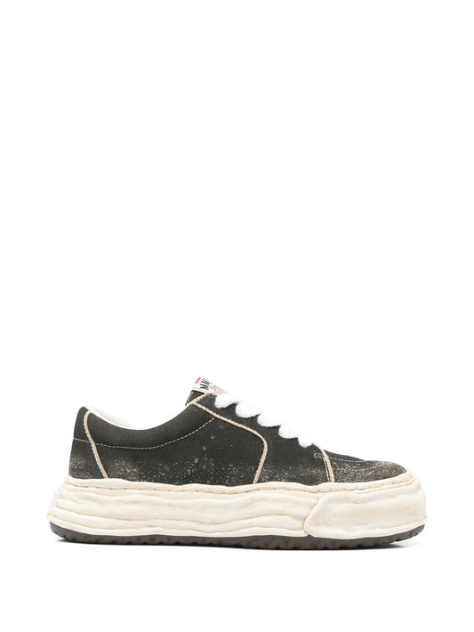 Eric overdyed suede sneakers