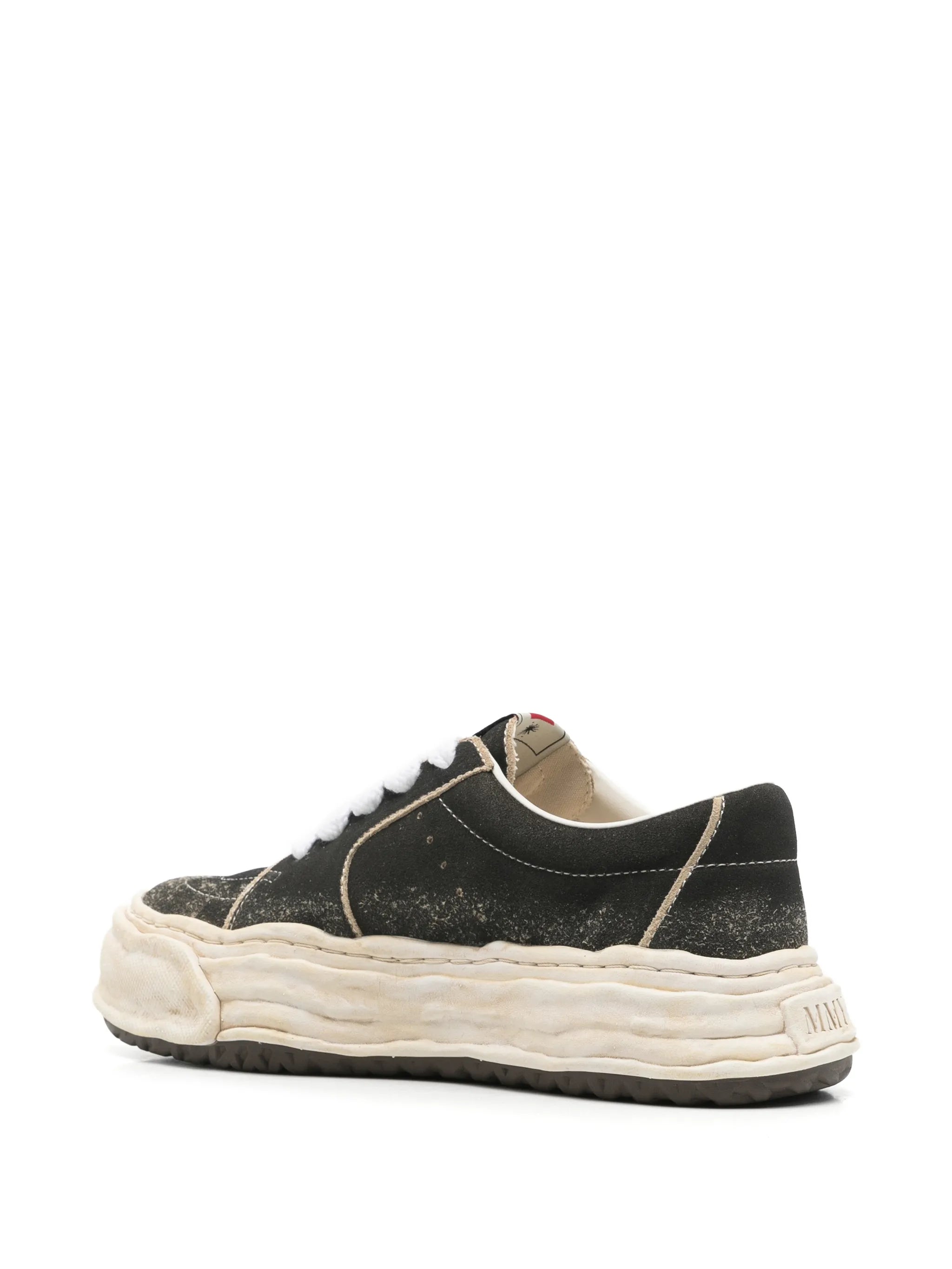Eric overdyed suede sneakers