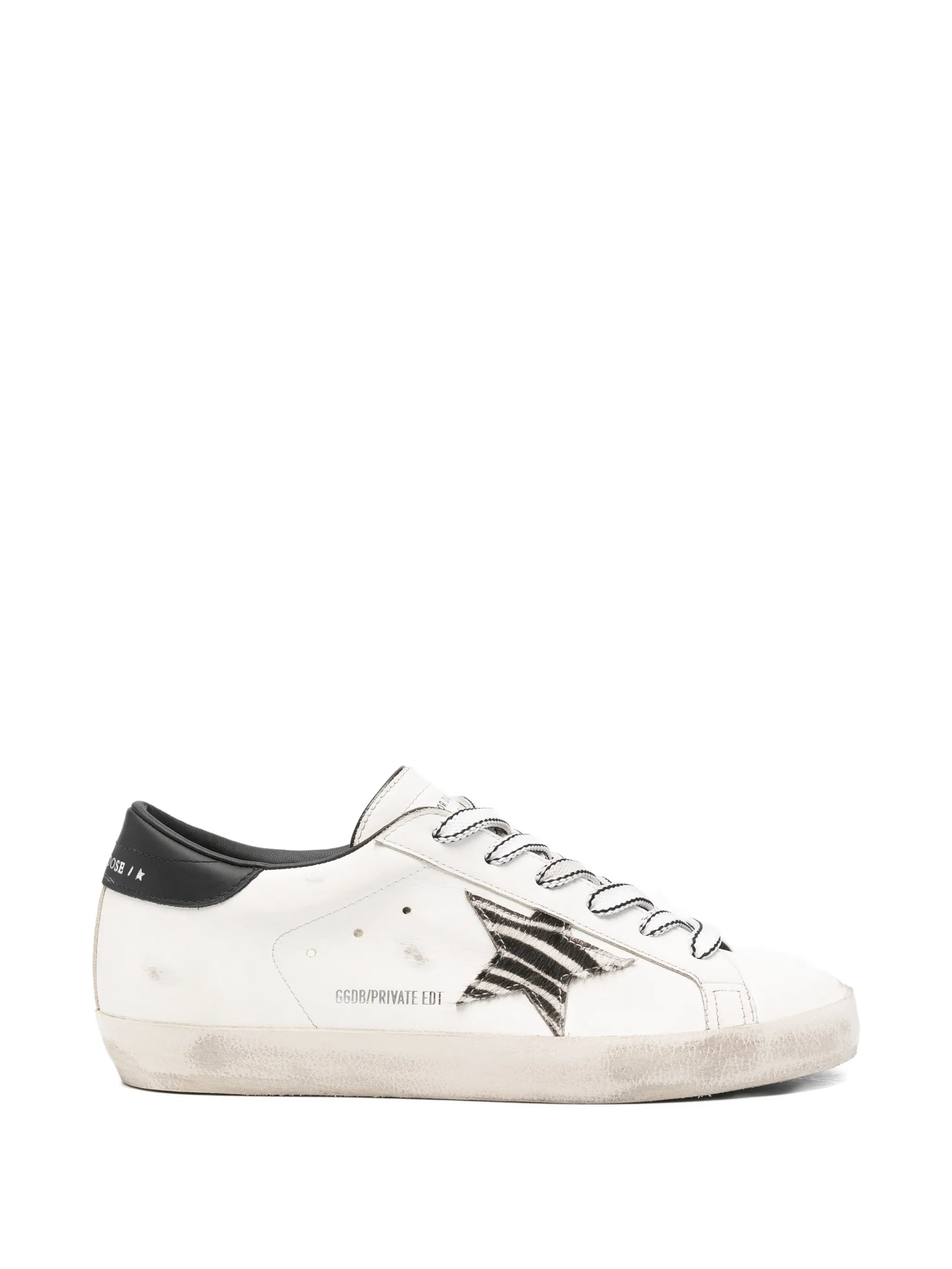 Superstar zebra-print sneakers