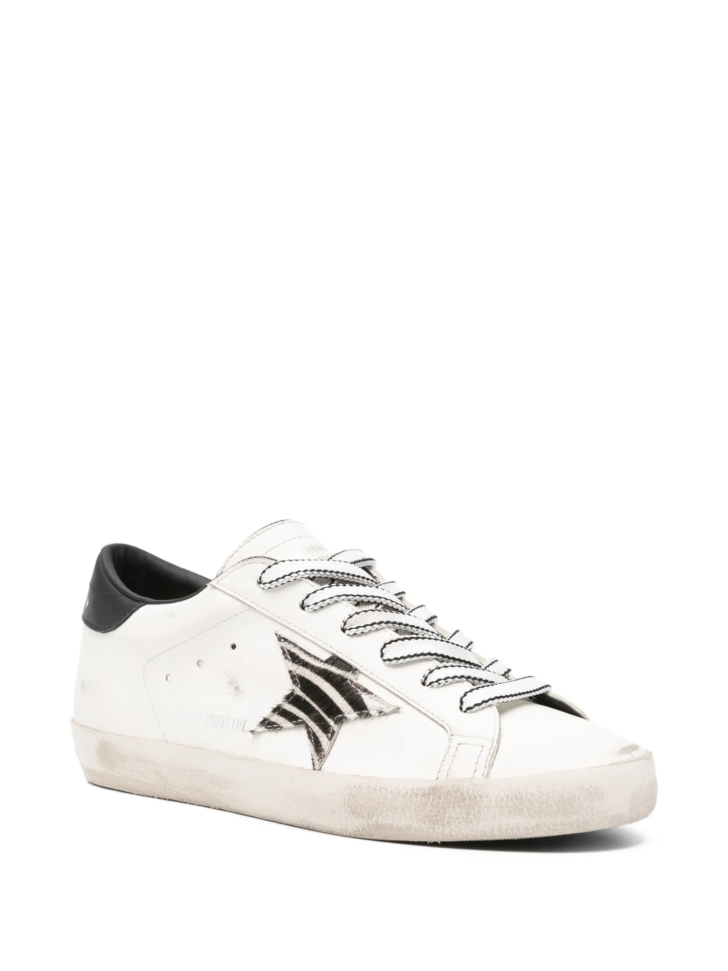 Superstar zebra-print sneakers