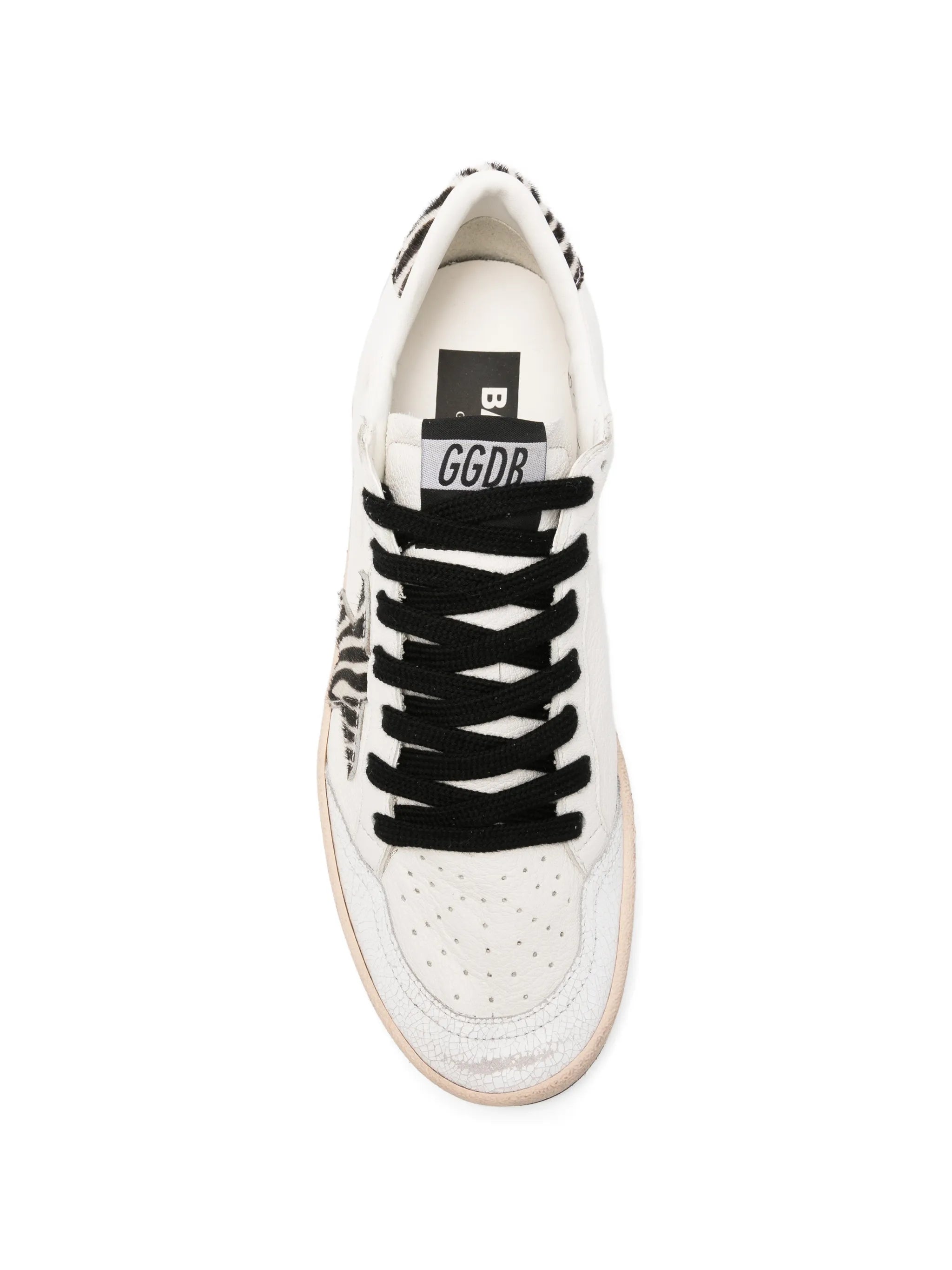 Ballstar zebra-print sneakers
