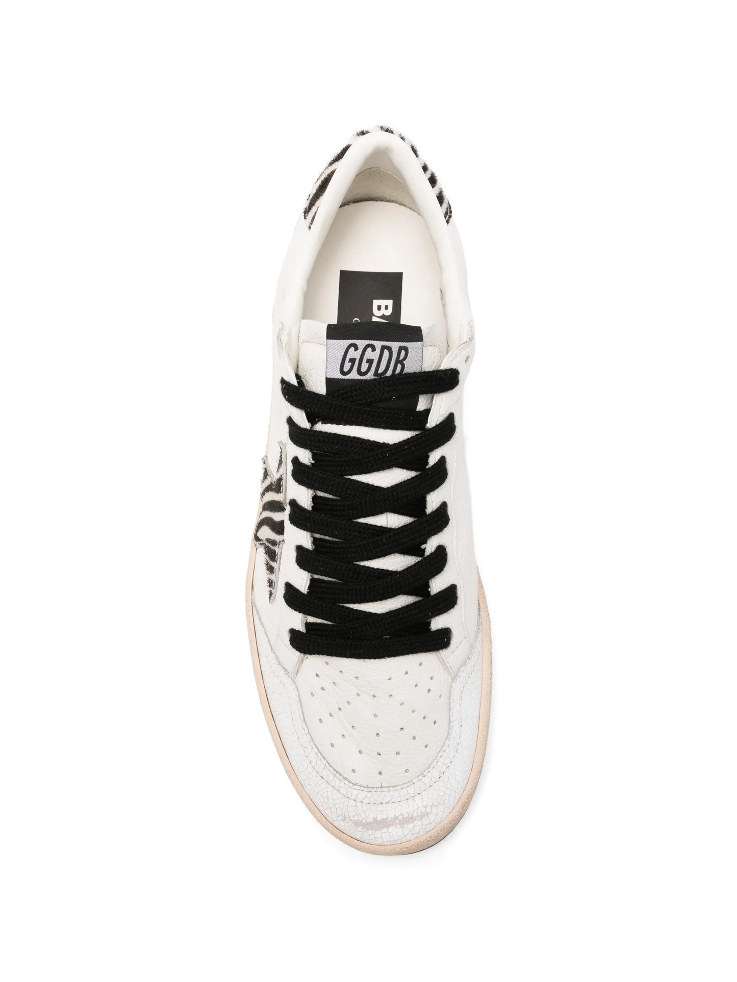 Ballstar zebra-print sneakers