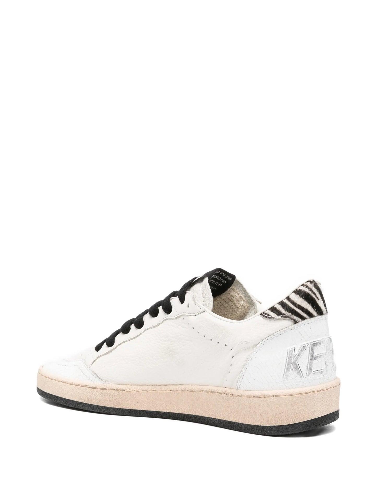 Ballstar zebra-print sneakers