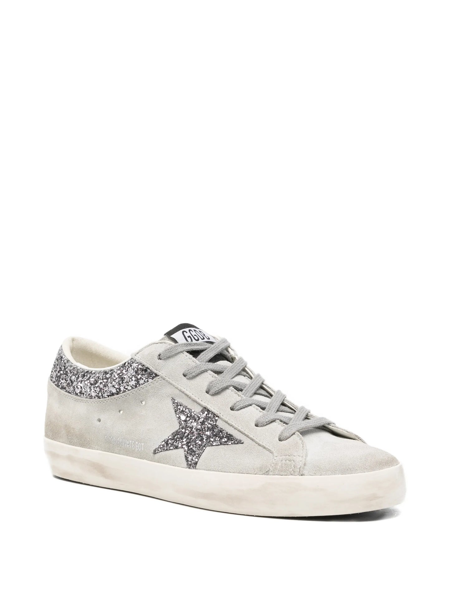 Superstar glitter-embellished sneakers