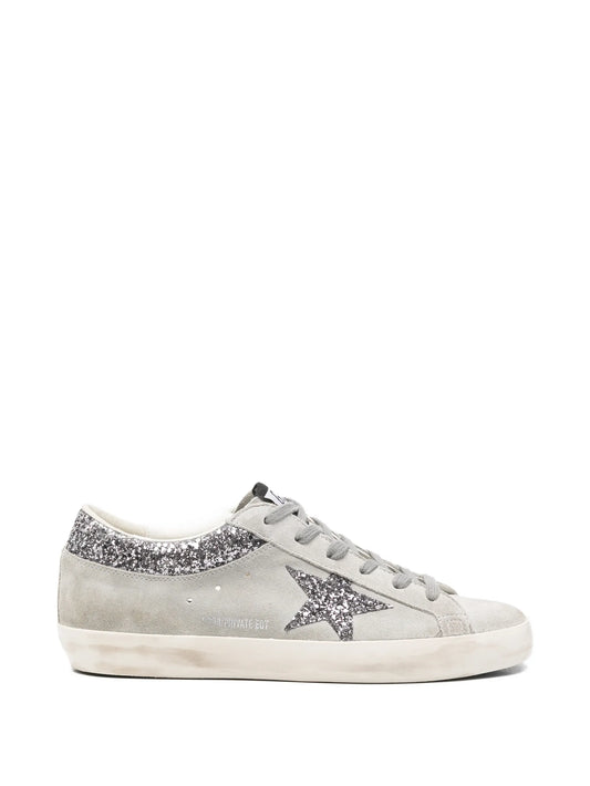 Superstar glitter-embellished sneakers