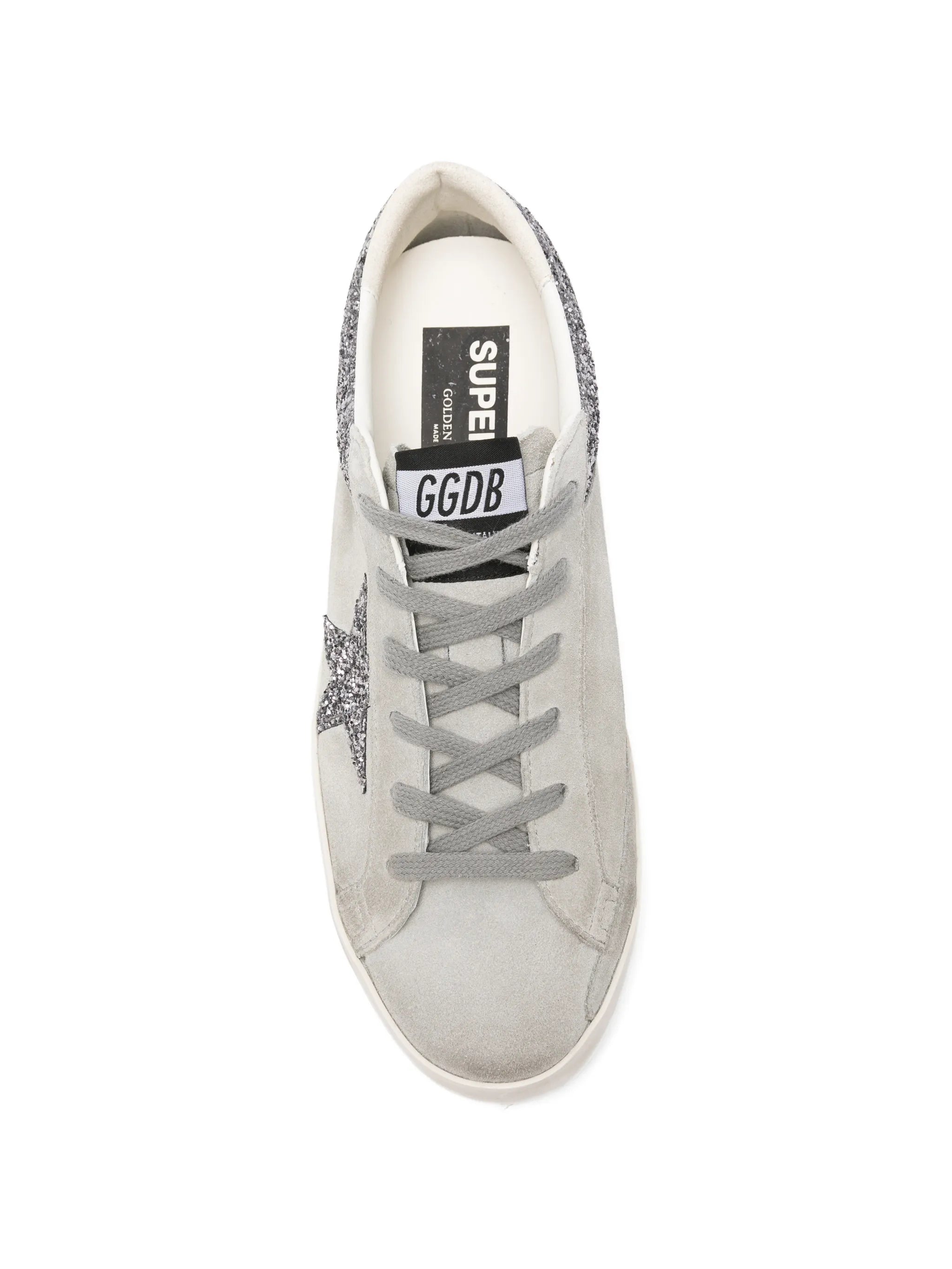 Superstar glitter-embellished sneakers