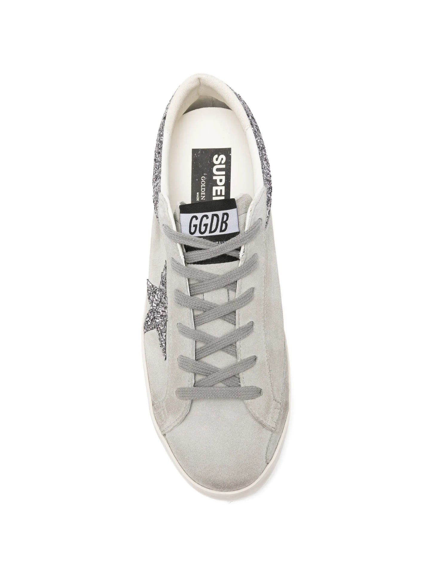 Superstar glitter-embellished sneakers