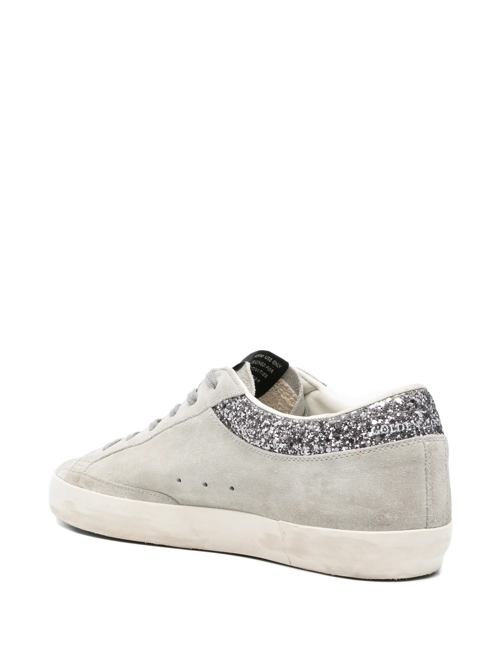 Superstar glitter-embellished sneakers