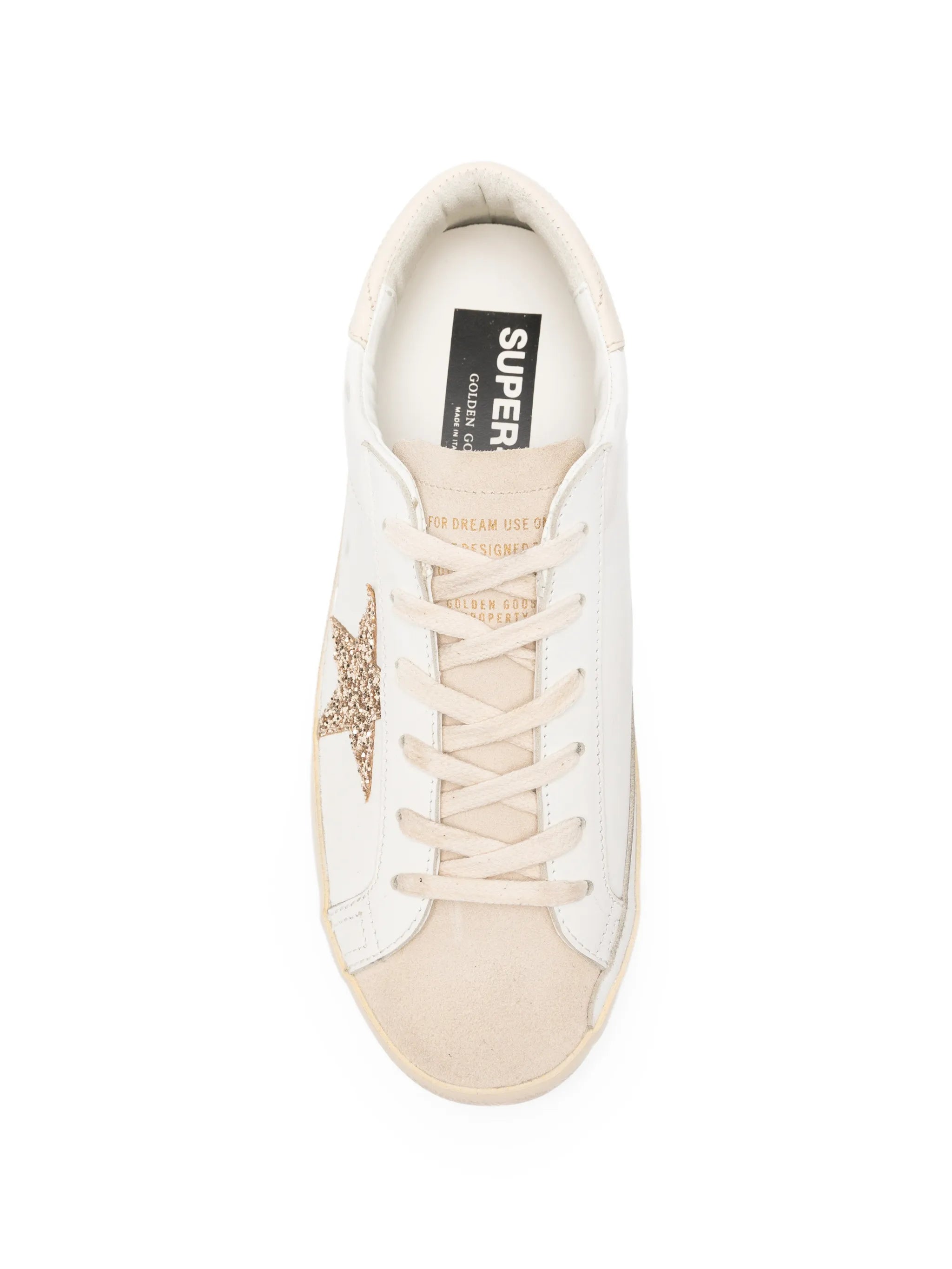 Superstar glitter-patch sneakers