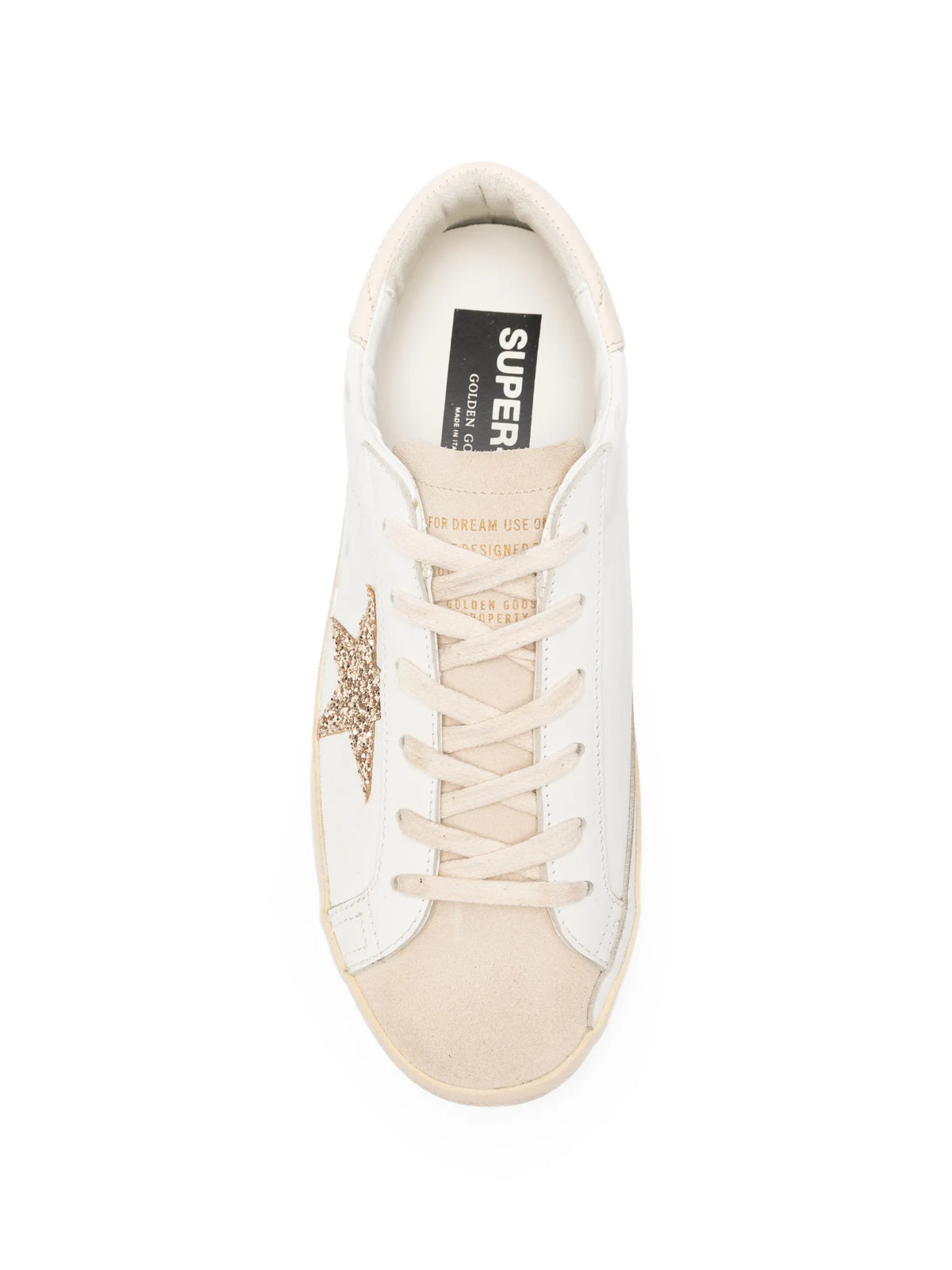 x Browns superstar glitter-patch sneakers
