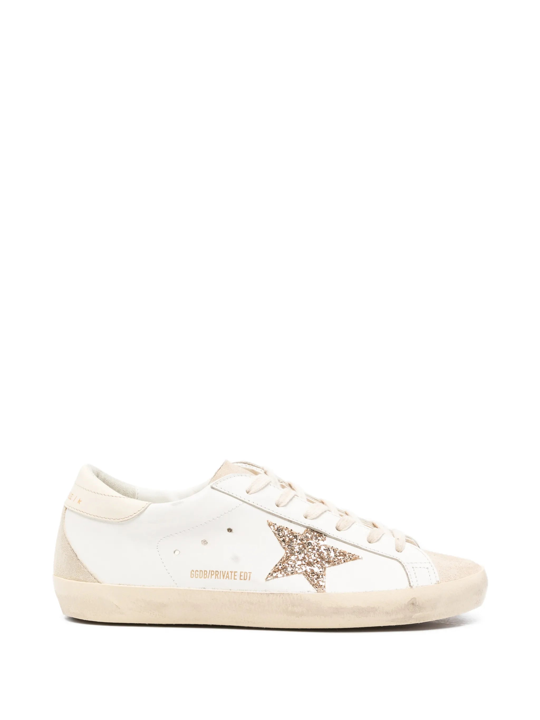 Superstar glitter-patch sneakers