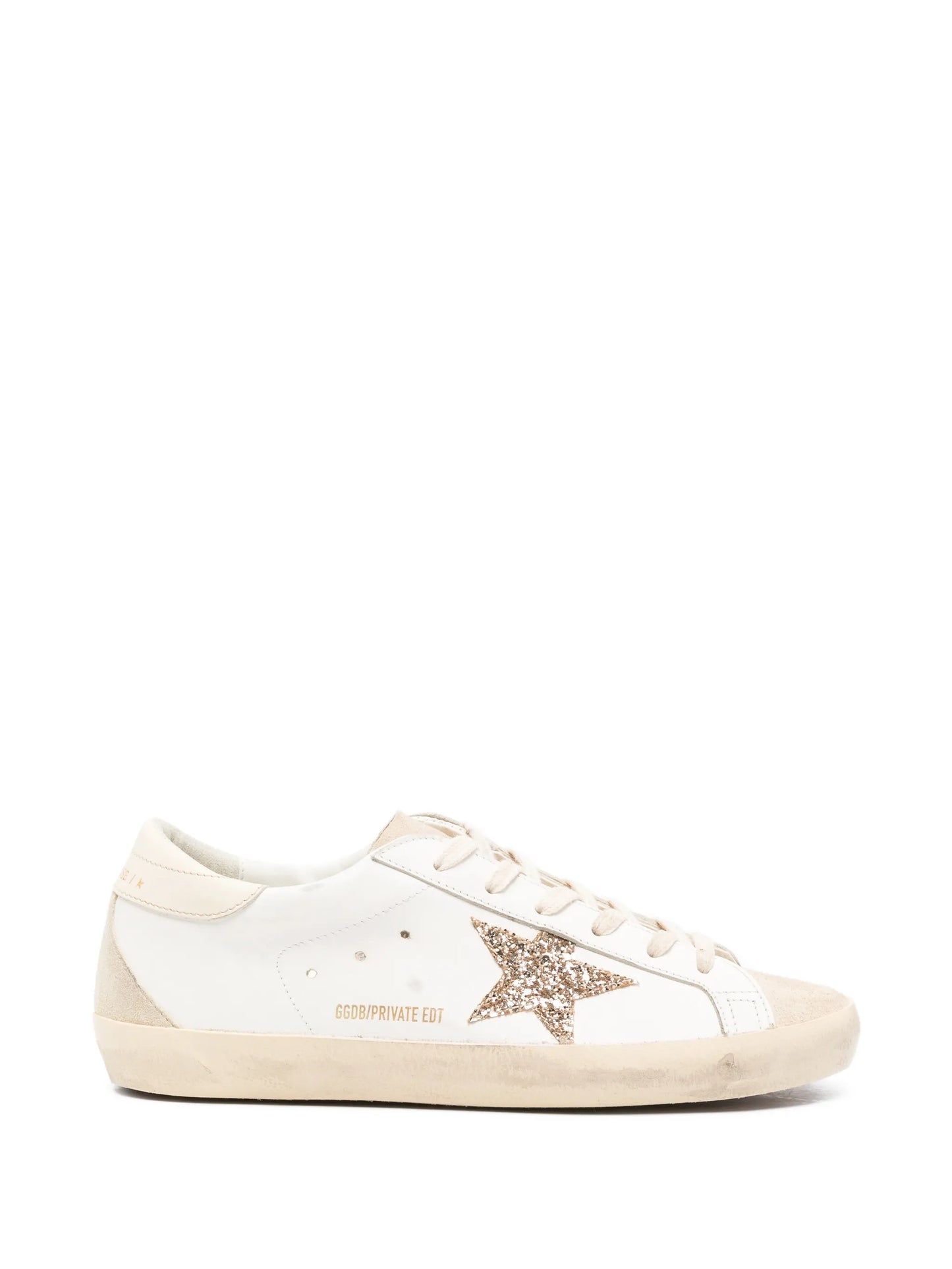 Superstar glitter-patch sneakers