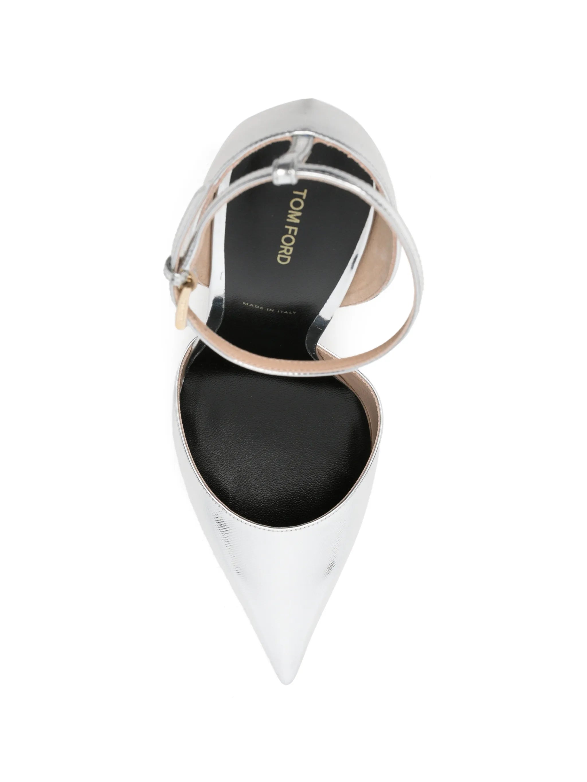 point-toe ankle-strap heeled pumps