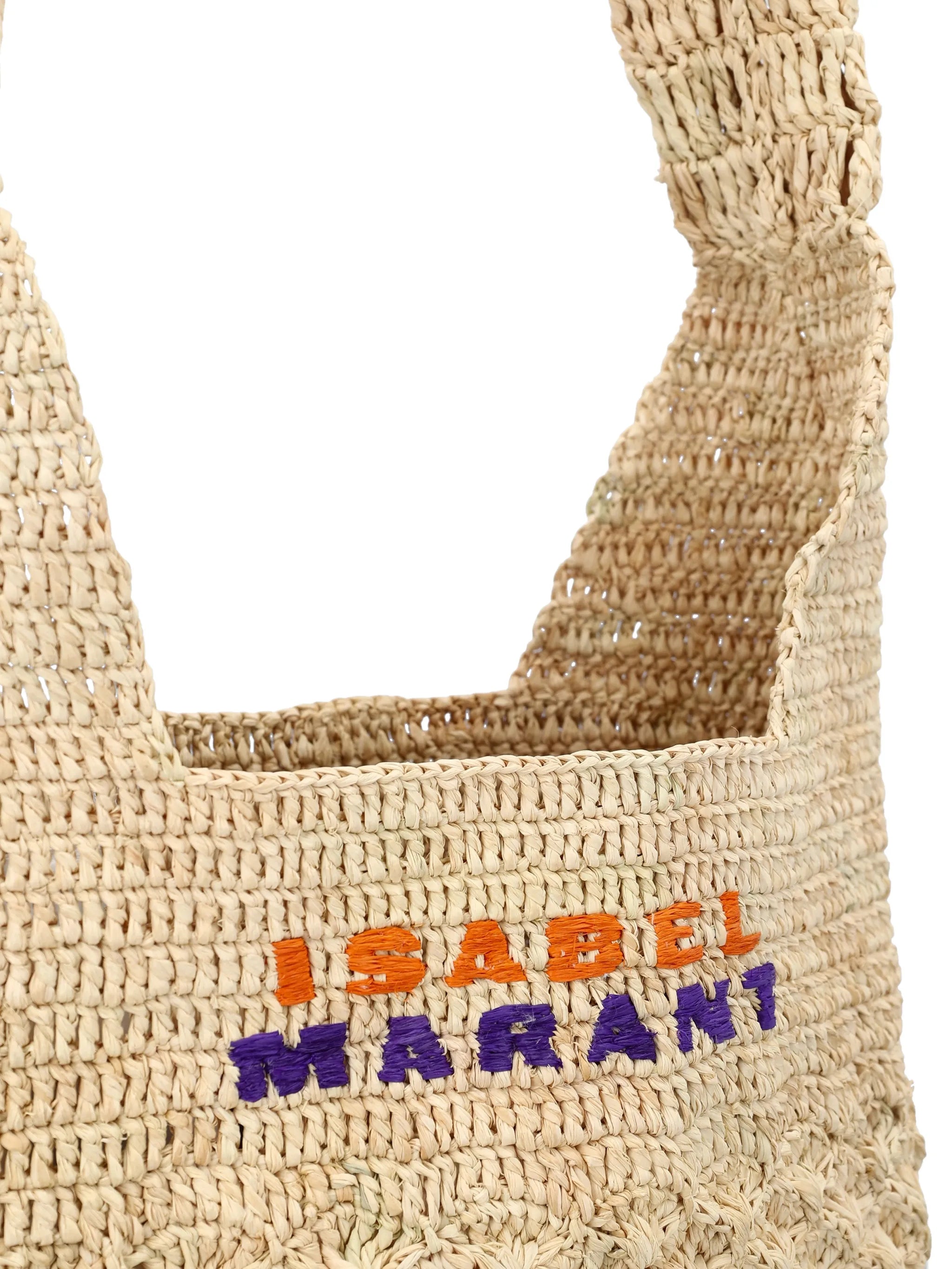small Praia logo-embroidered tote bag
