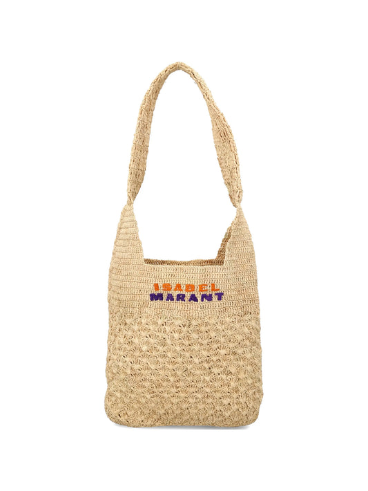 small Praia logo-embroidered tote bag