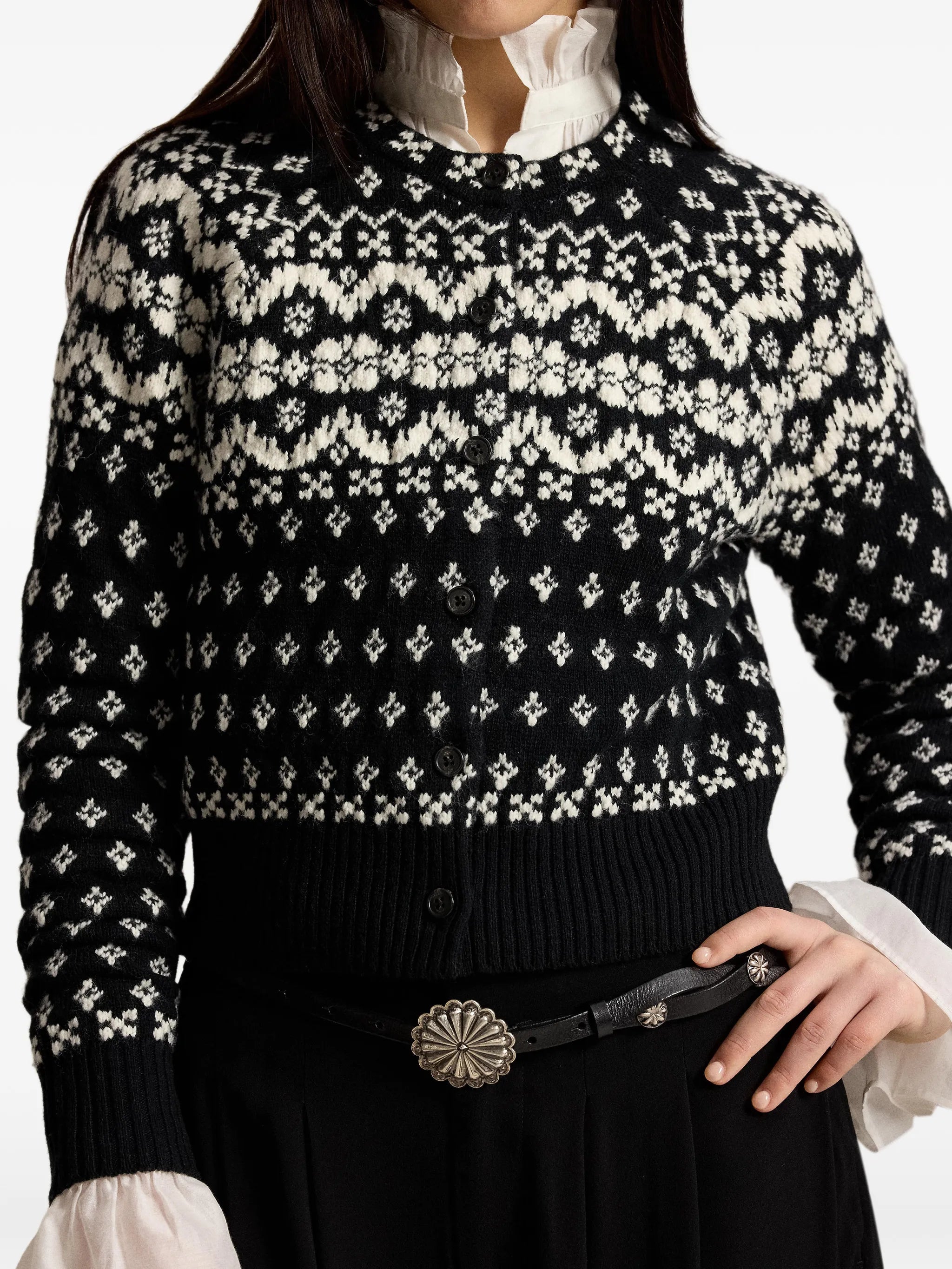 Fair Isle cardigan
