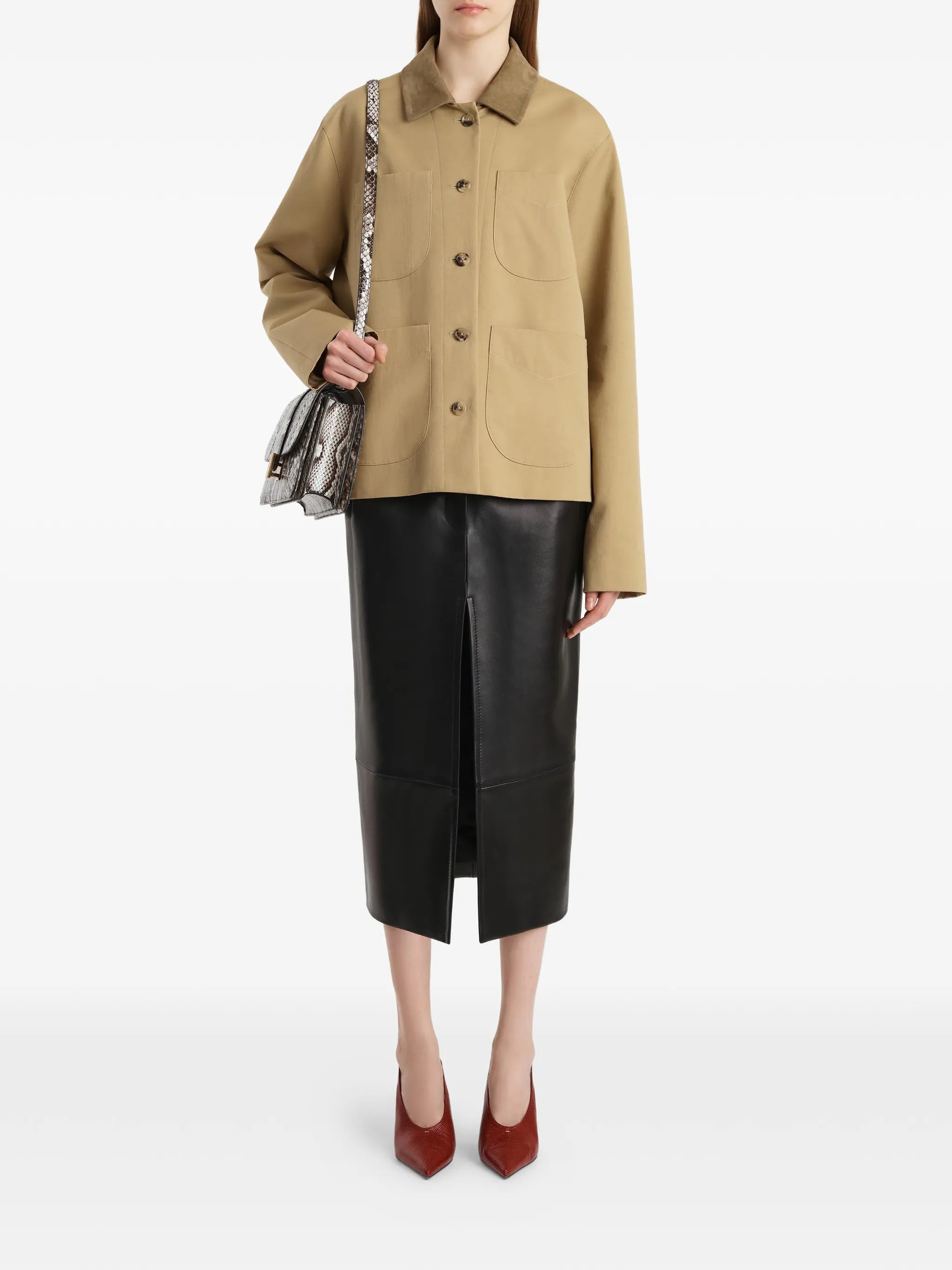 Wyatt pockets front jacket