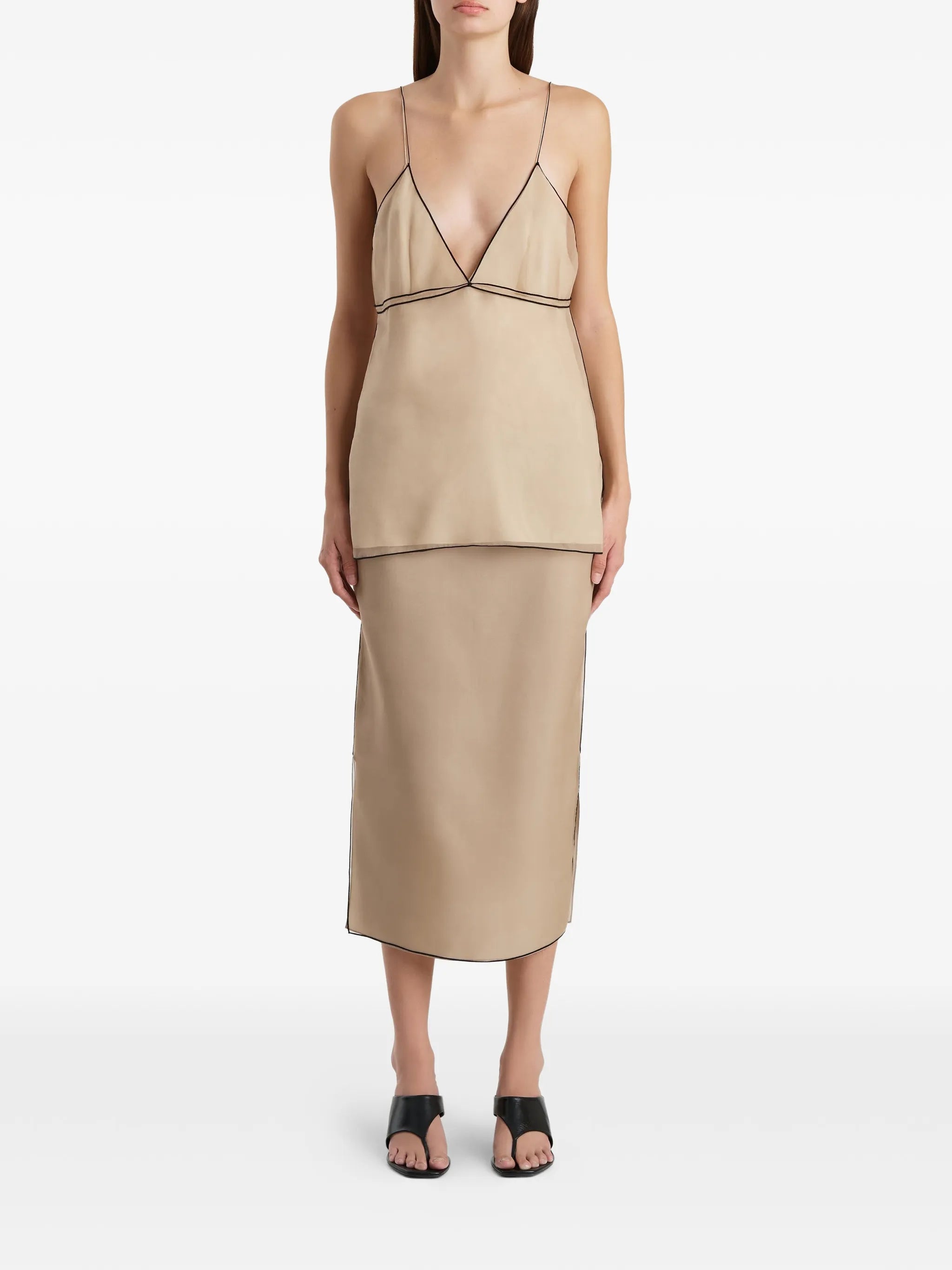 Syndi silk skirt