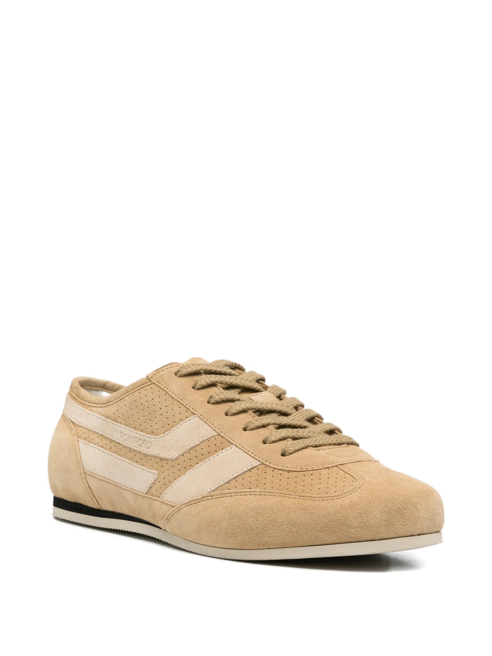 perforated suede Brook sneakers