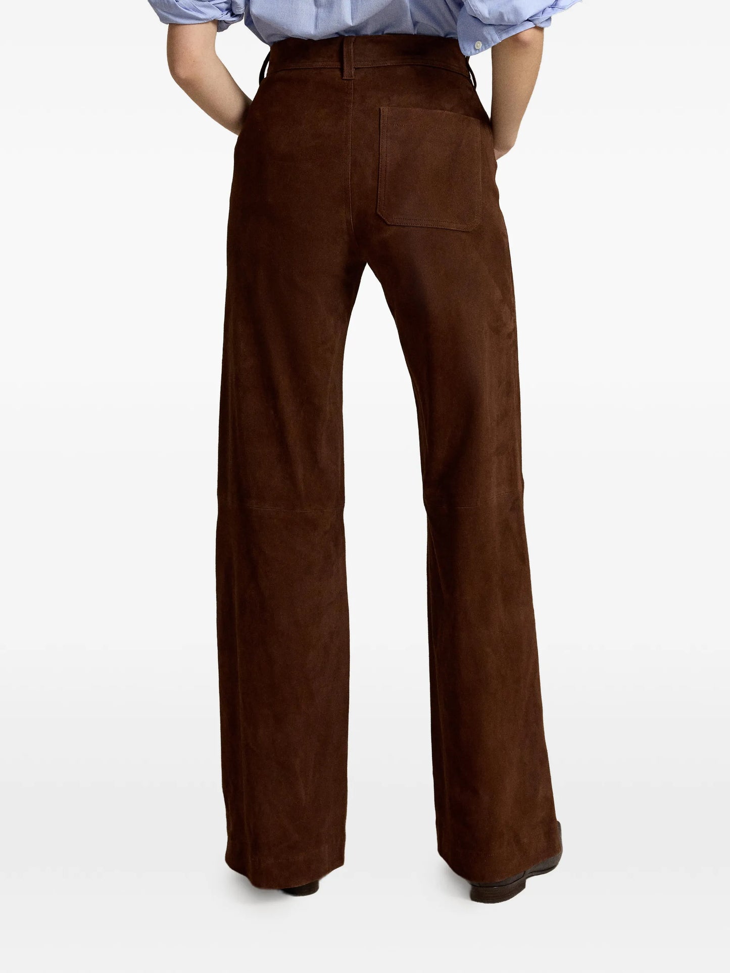 Beaton suede trousers