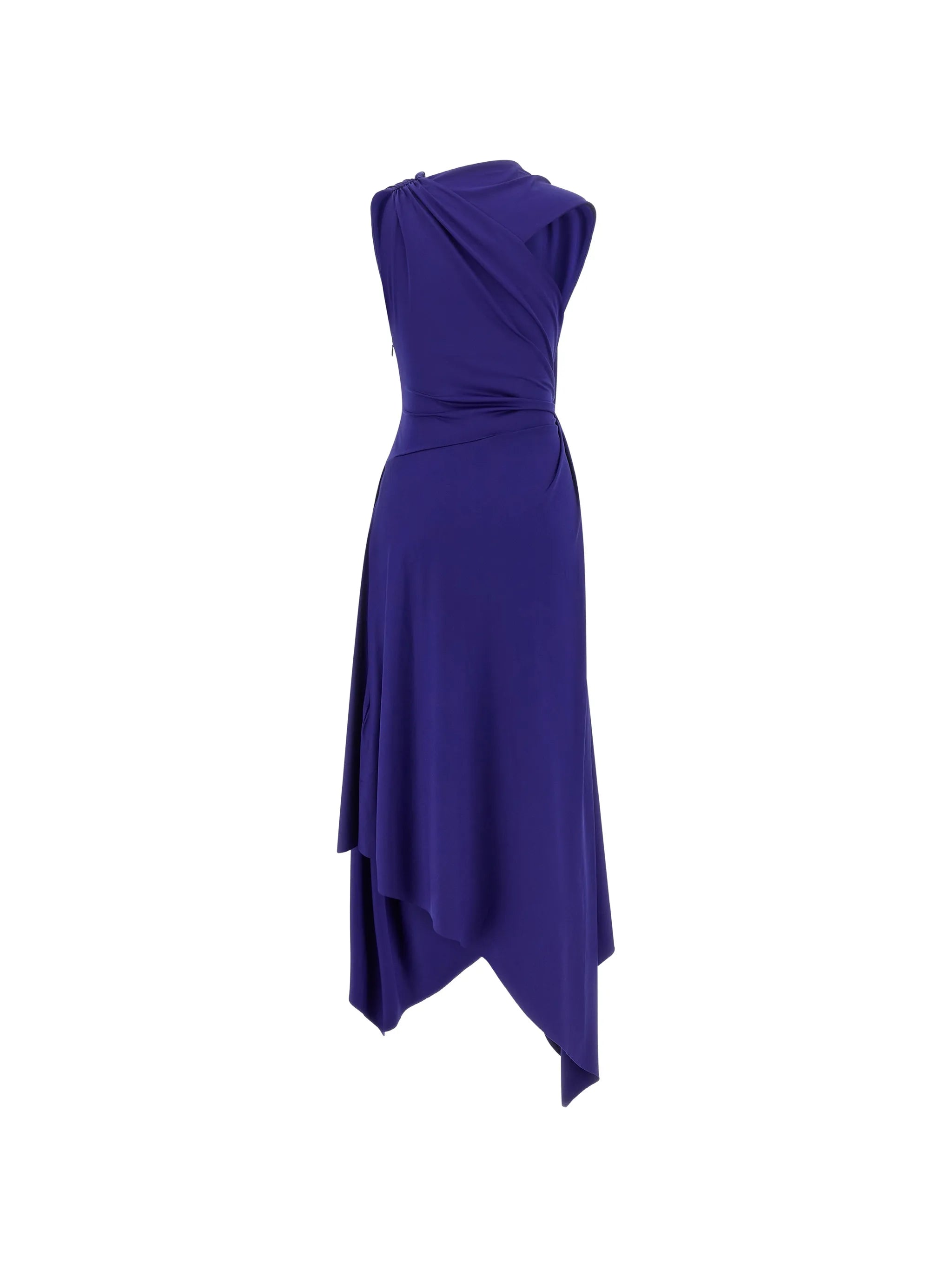 asymmetrical-necklineasymmetric dress