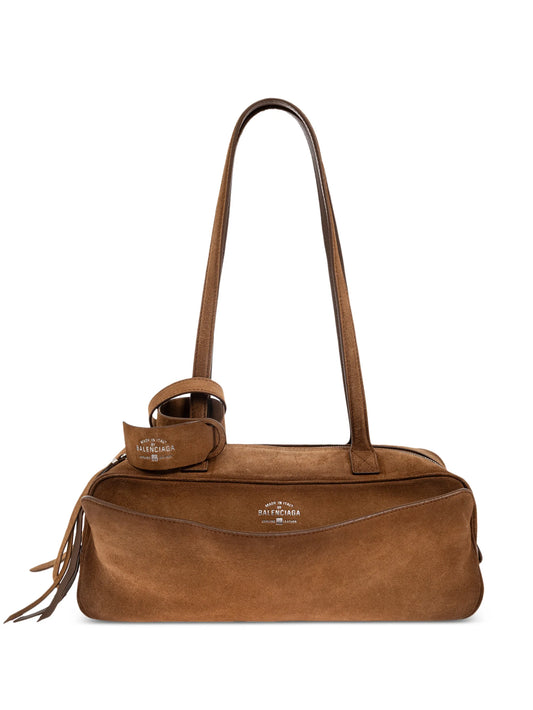 Carrie leather tote bag