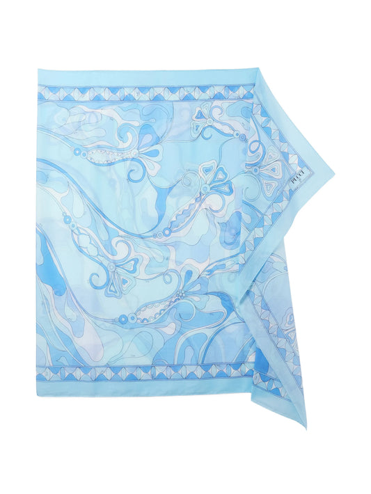 Orchidee-print sarong
