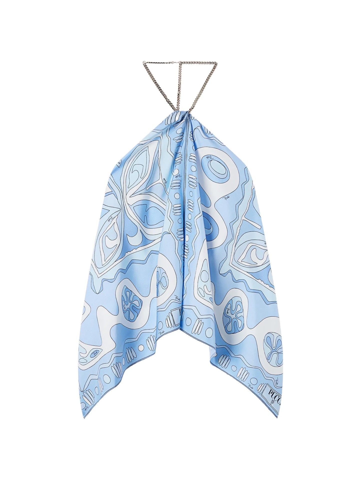 Angoli-print chain top
