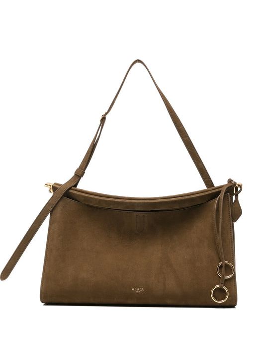 Le Click Pocket 35 bag in nubuck