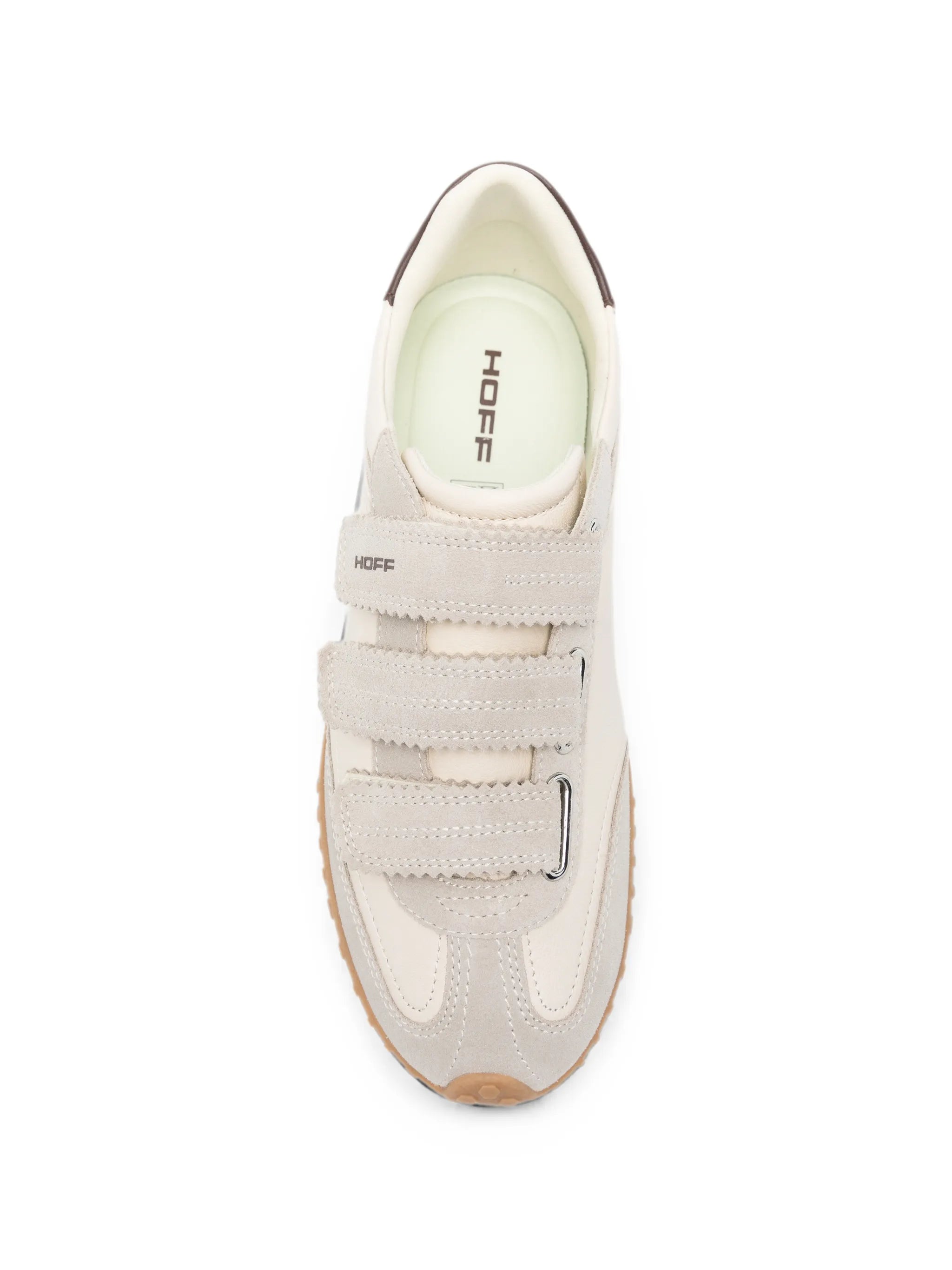 Bridge touch-strap sneakers