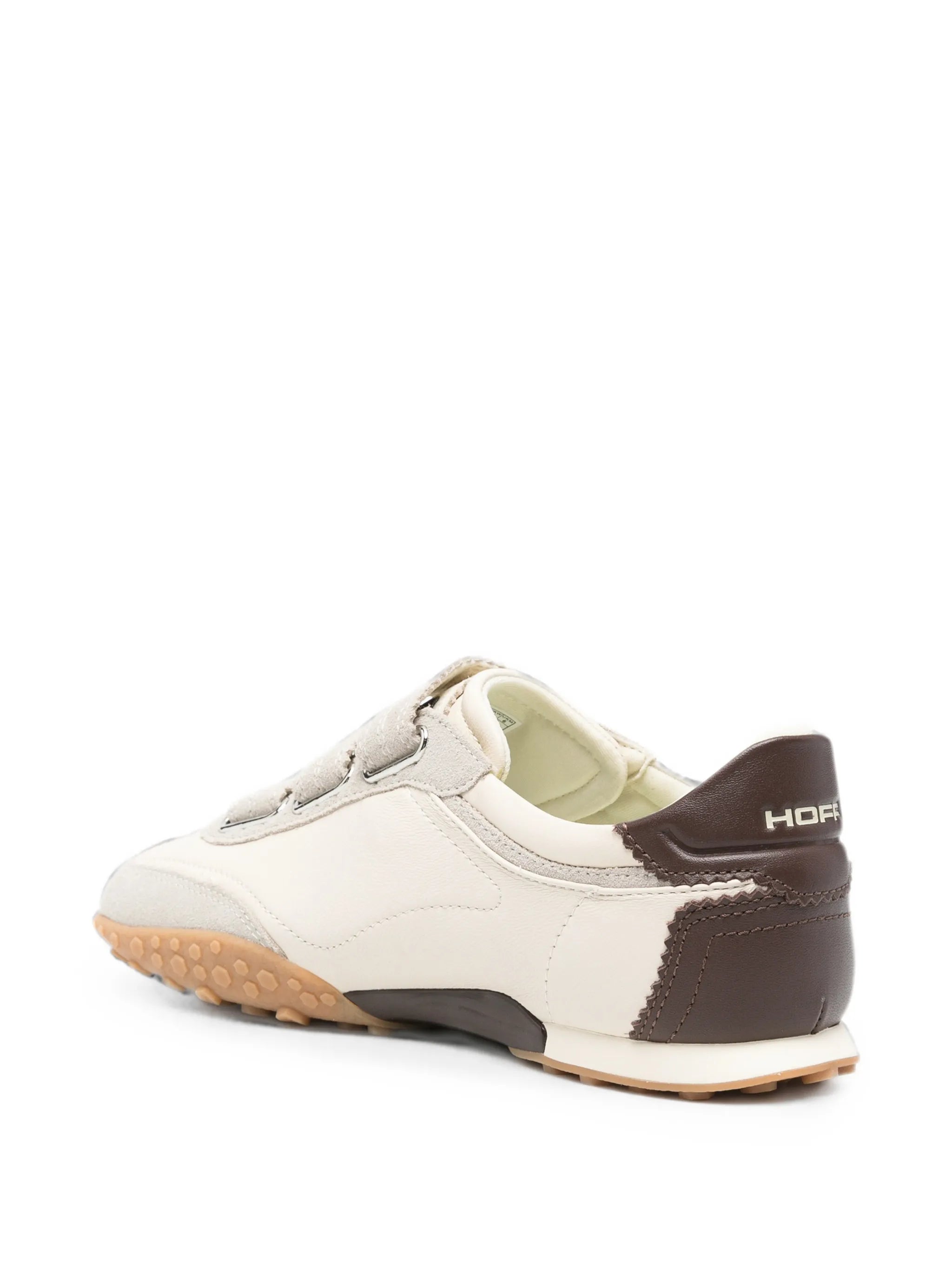 Bridge touch-strap sneakers