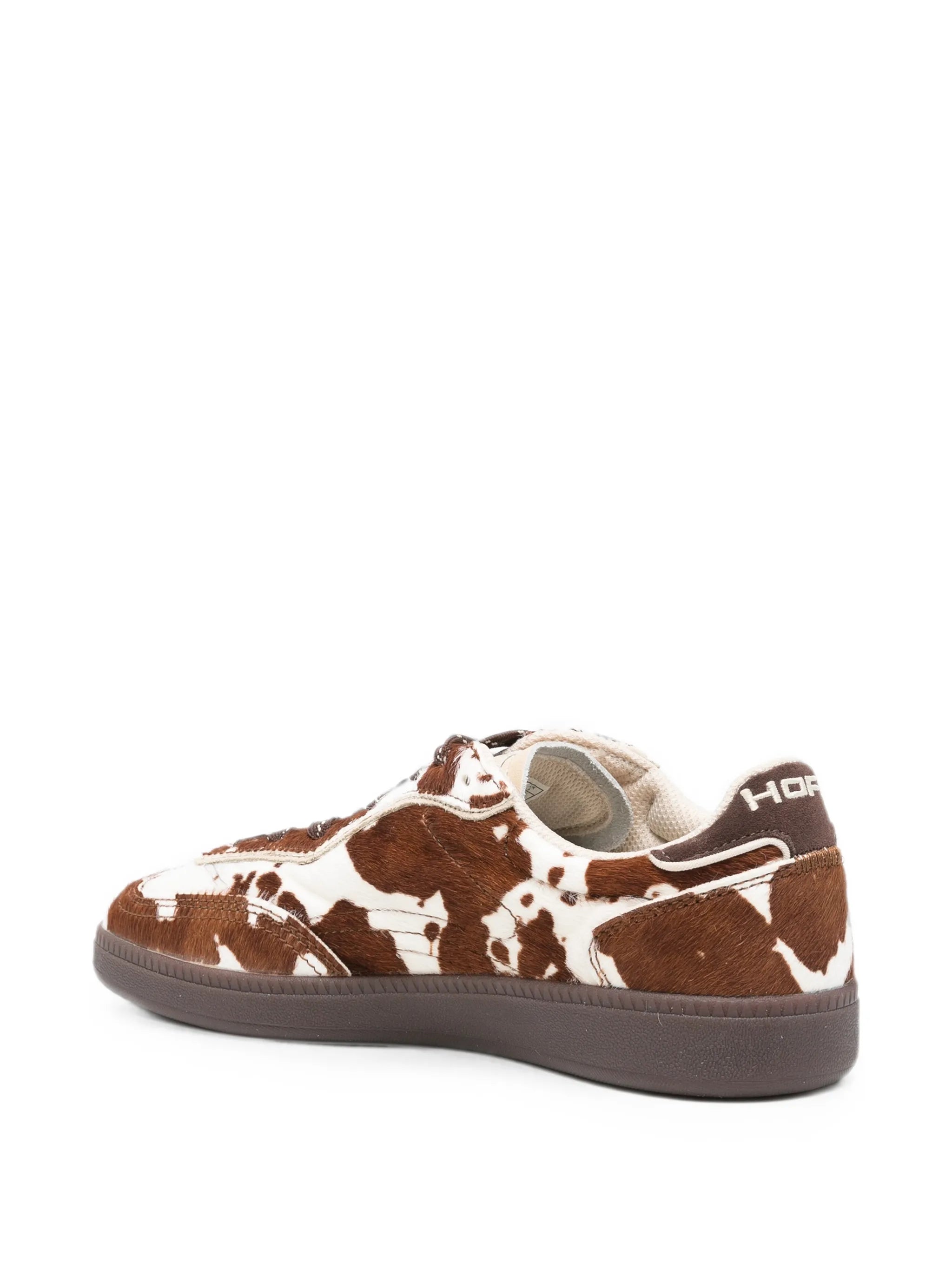 Park cow-print sneakers