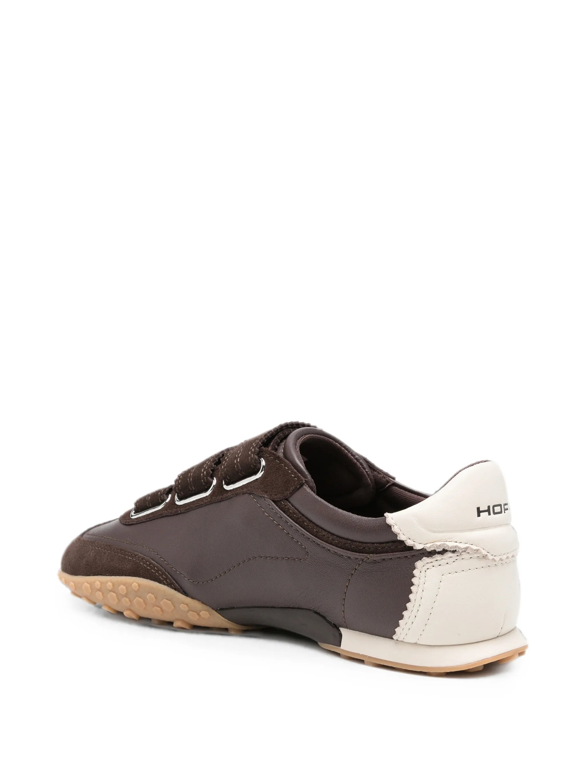 Bridge touch-strap sneakers