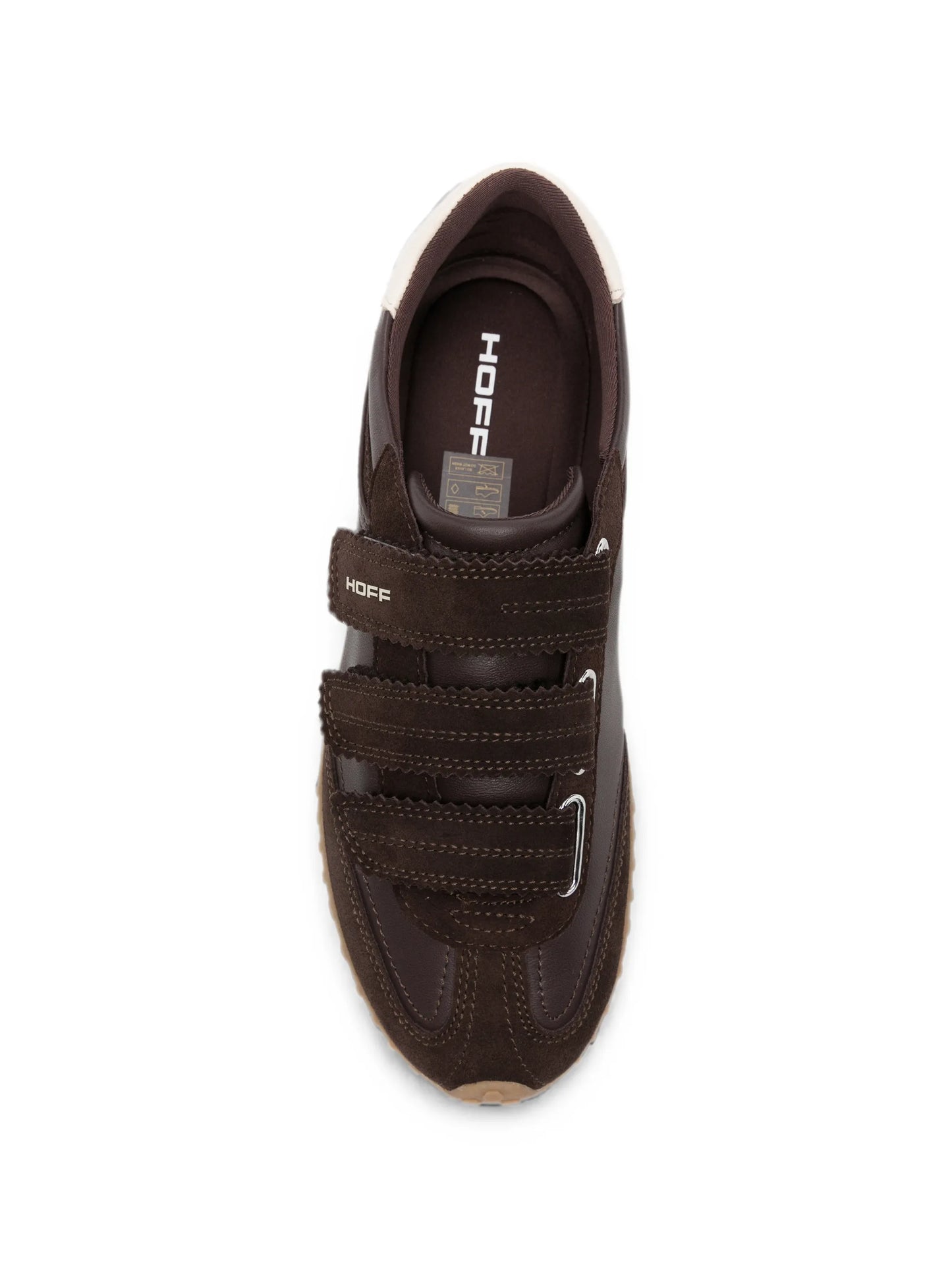 Bridge touch-strap sneakers
