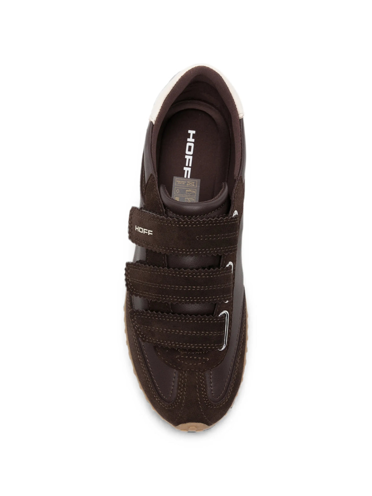 Bridge touch-strap sneakers