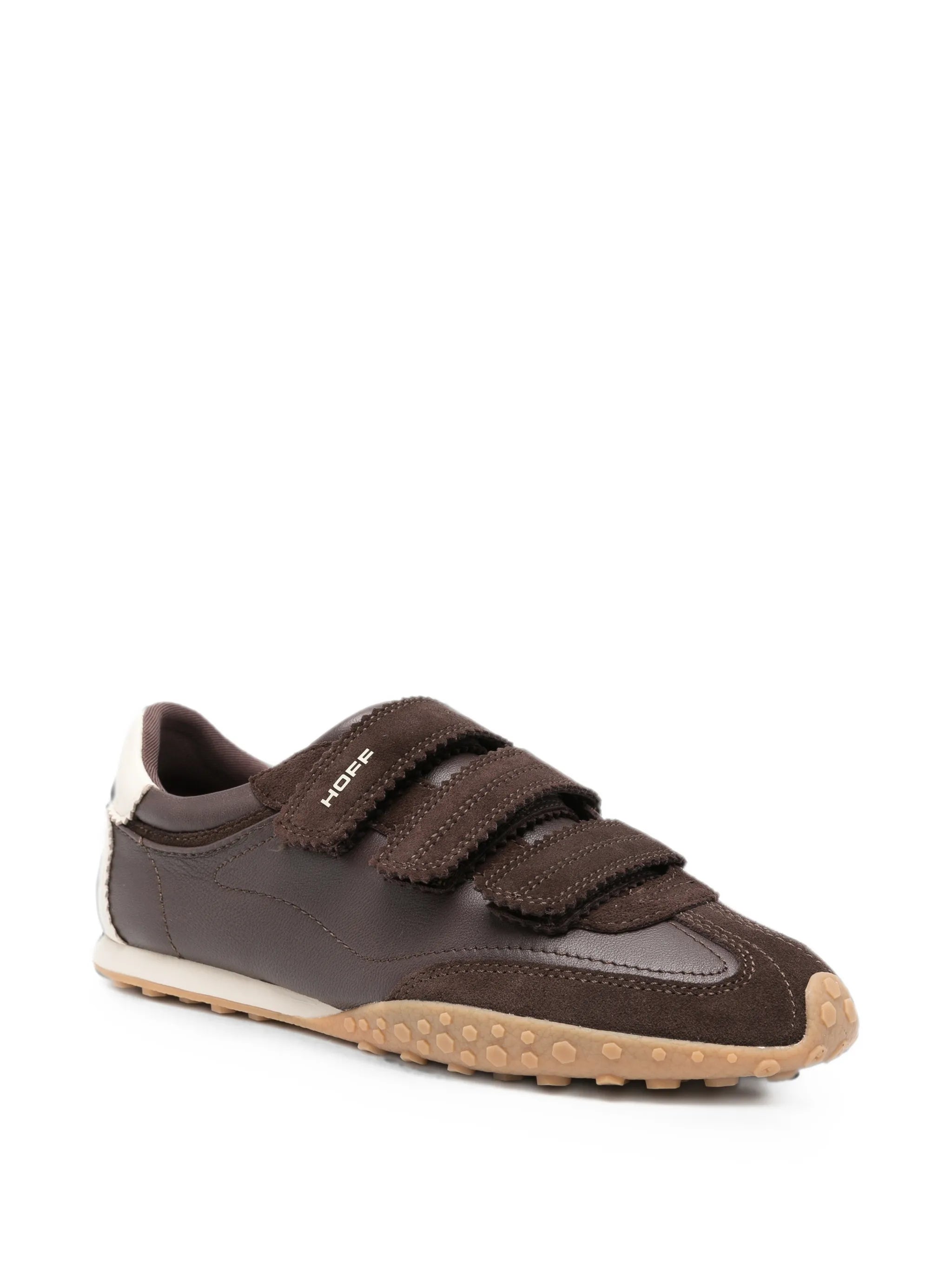 Bridge touch-strap sneakers