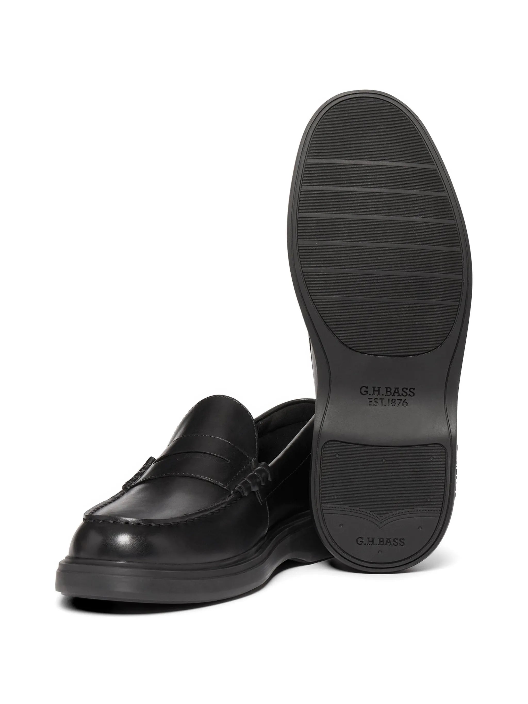 Bosco Cupsole penny leather loafers