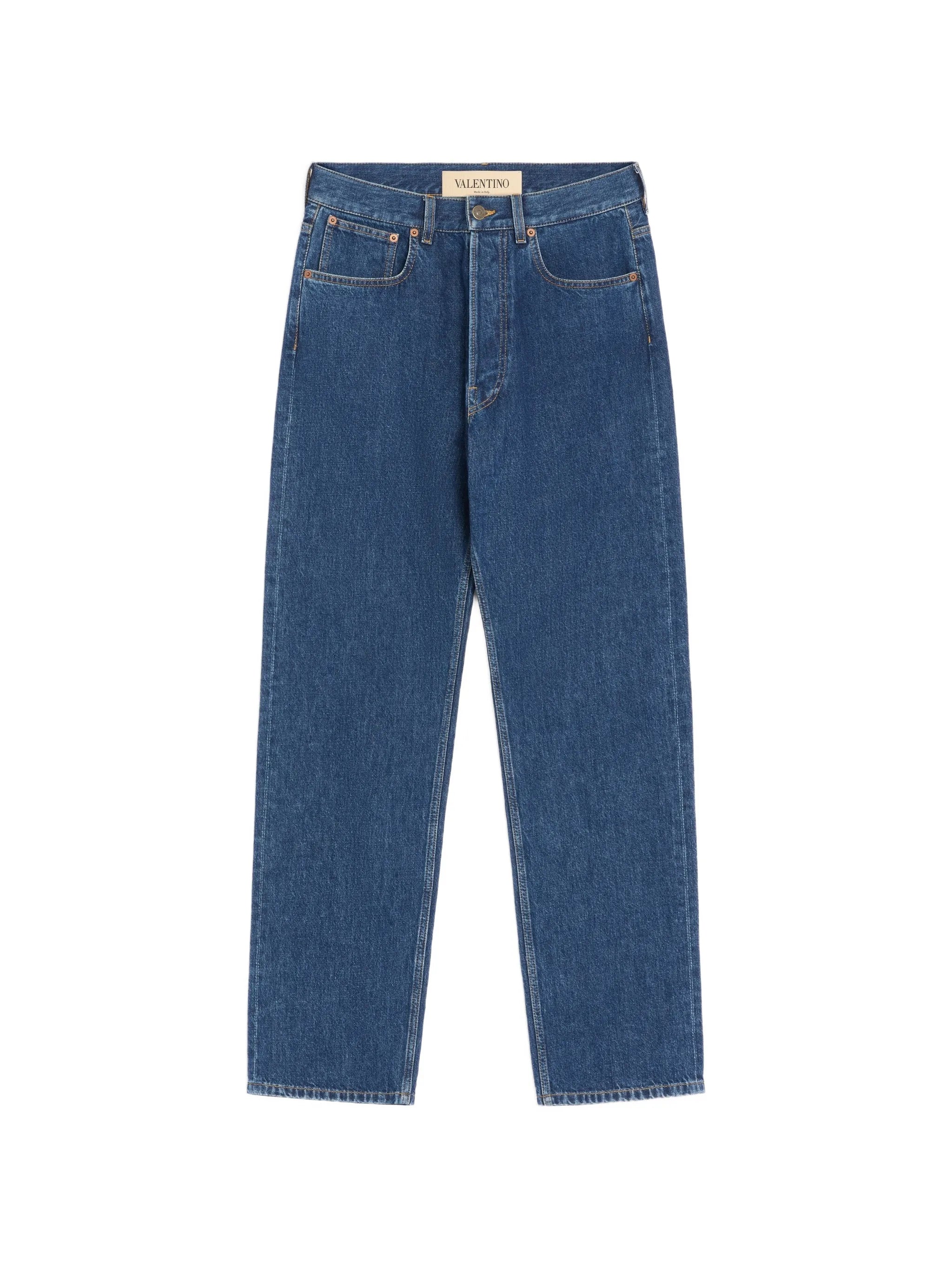denim pants with VGold