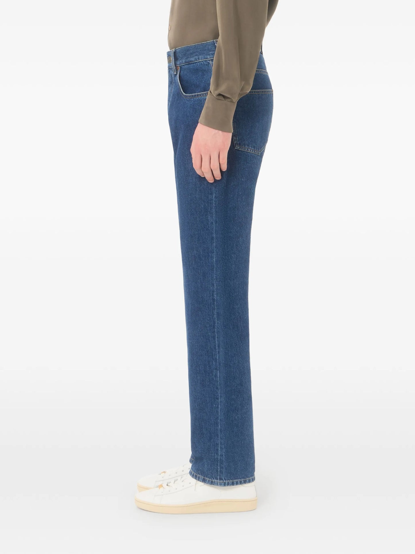 denim pants with VGold