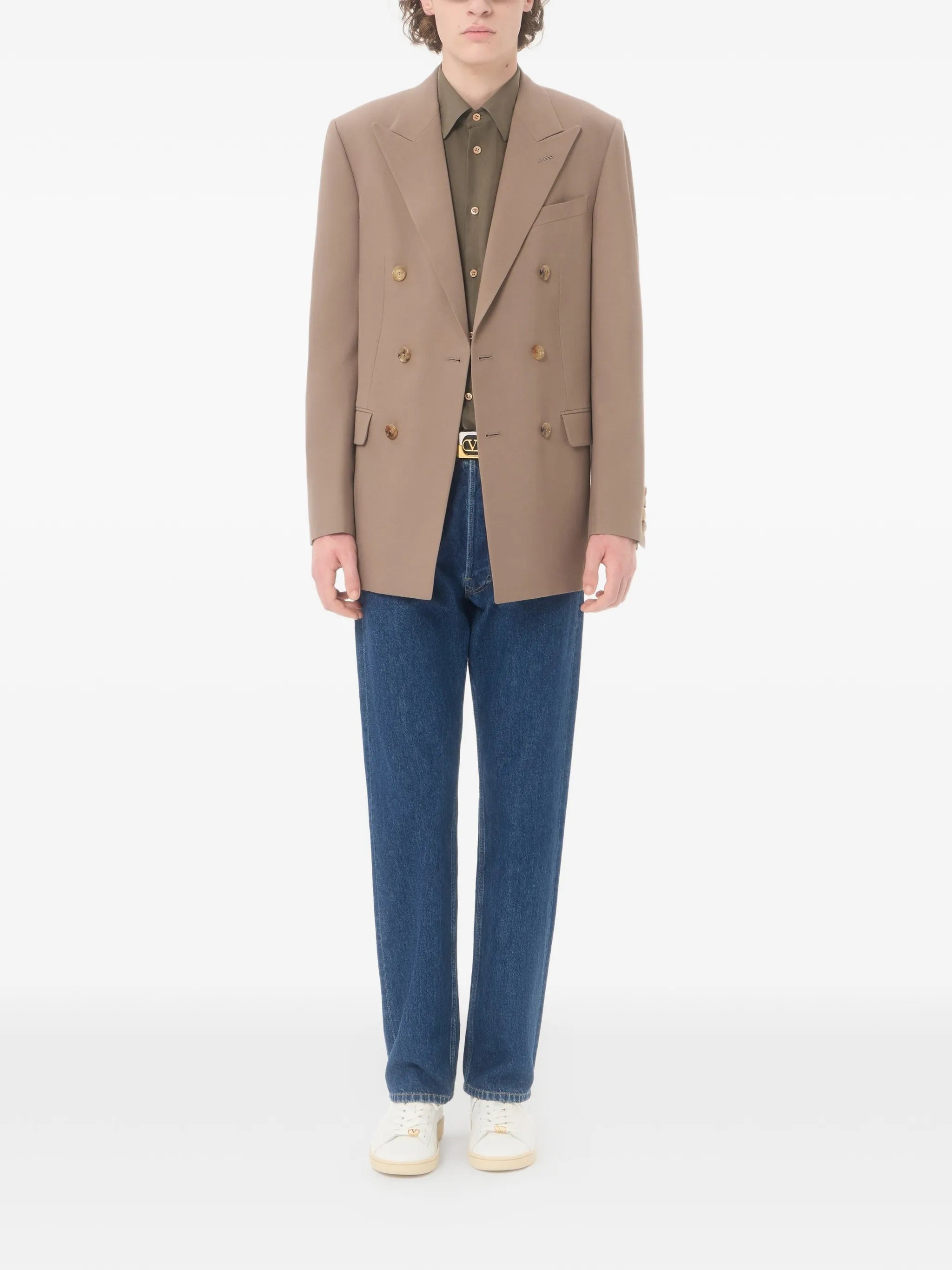 denim pants with VGold