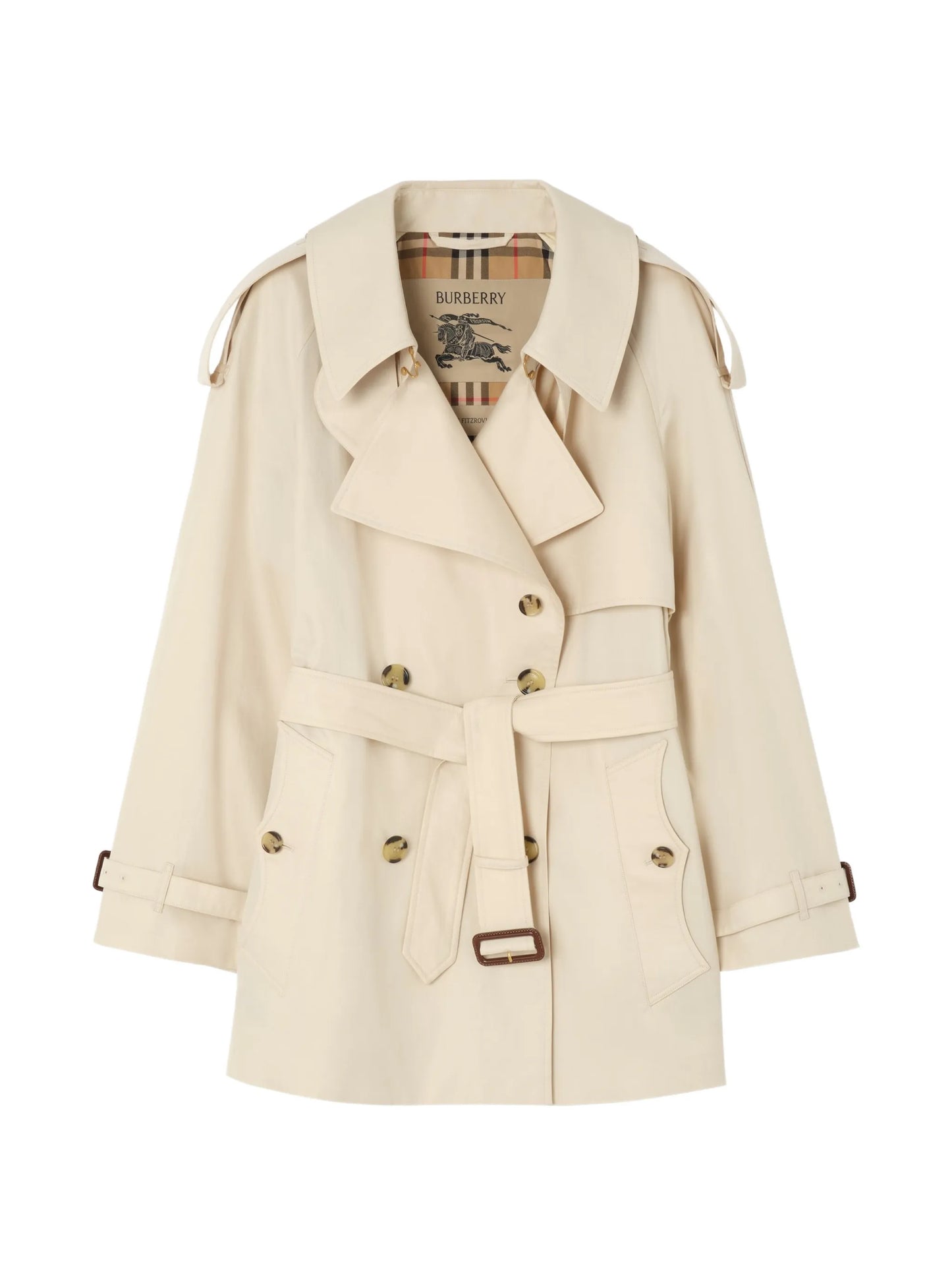 short tropical gabardine Fitzrovia trench coat