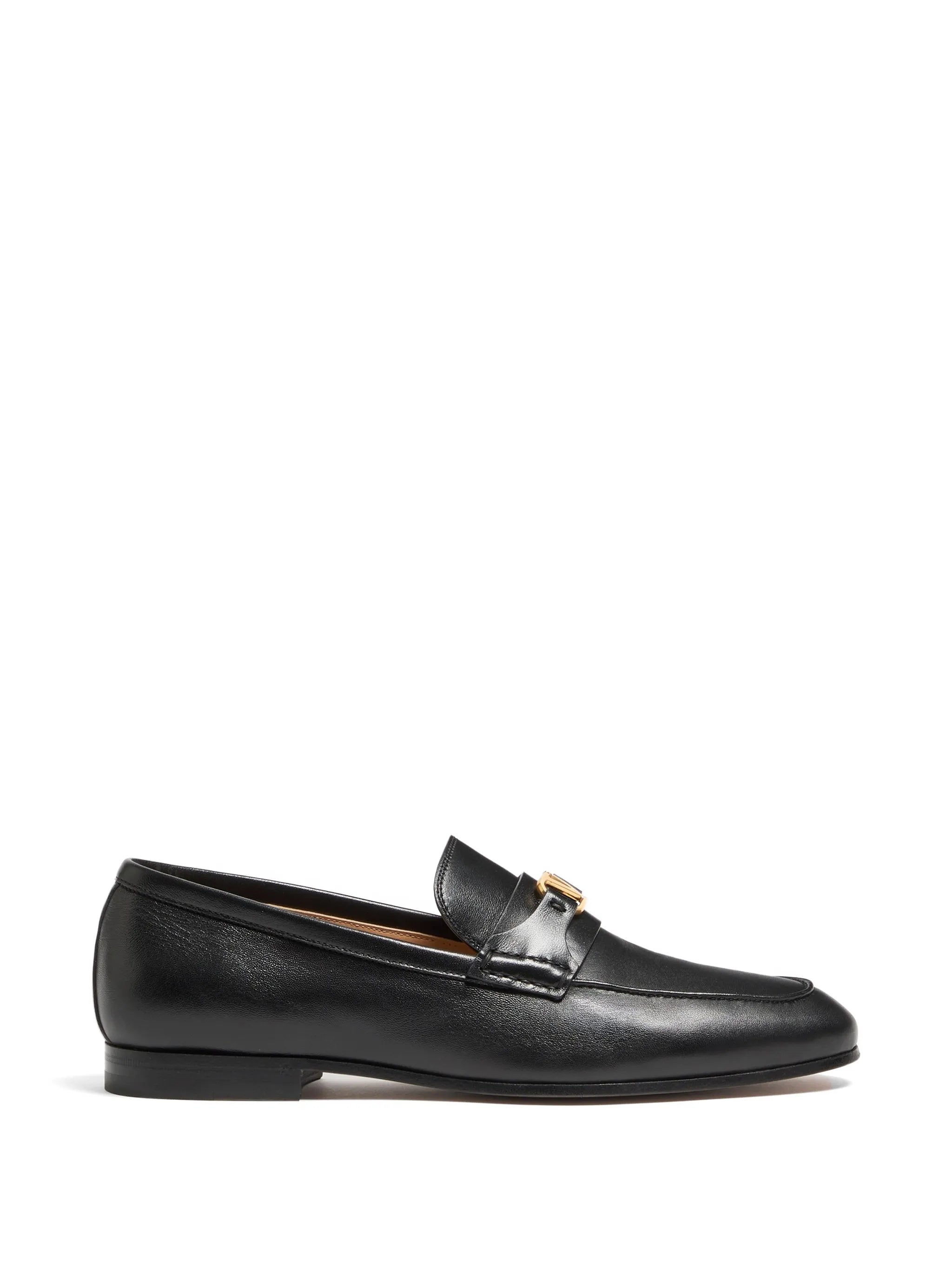 Vlogo Signature nappa leather loafers
