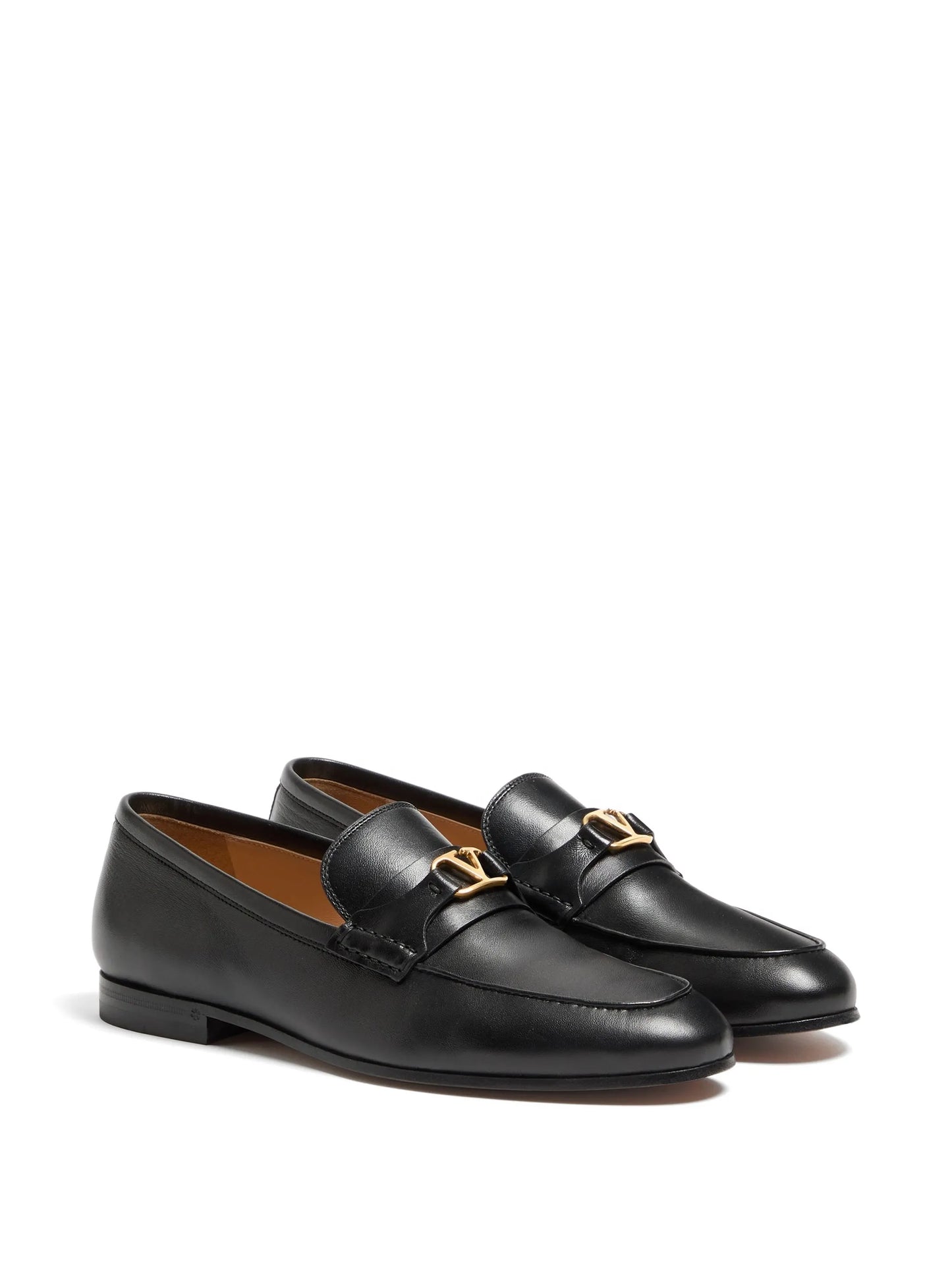 Vlogo Signature nappa leather loafers