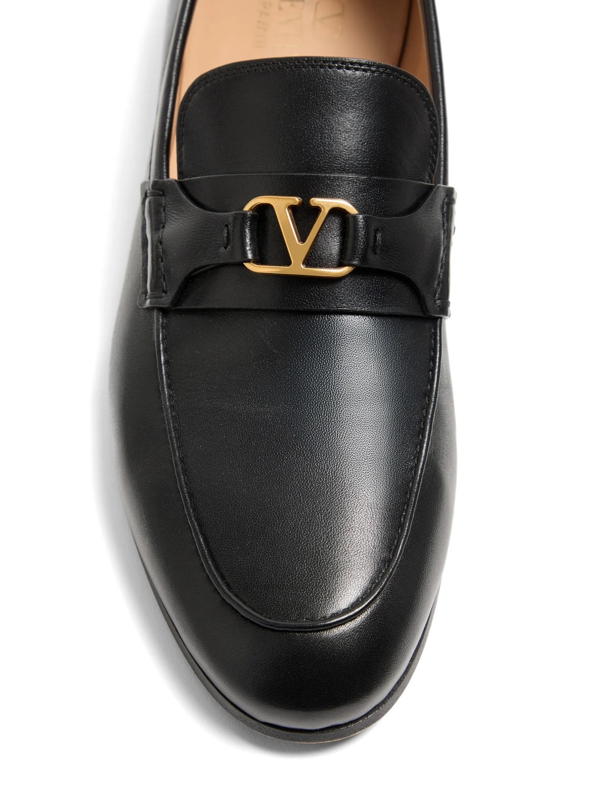 Vlogo Signature nappa leather loafers